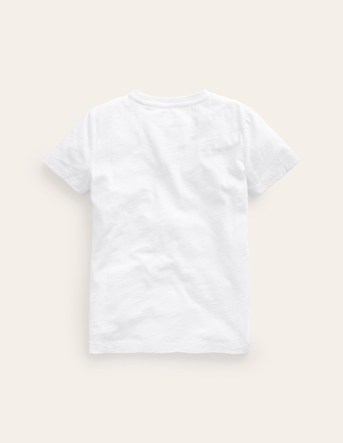 T-shirt manches courtes pour tous les jours-Blanc