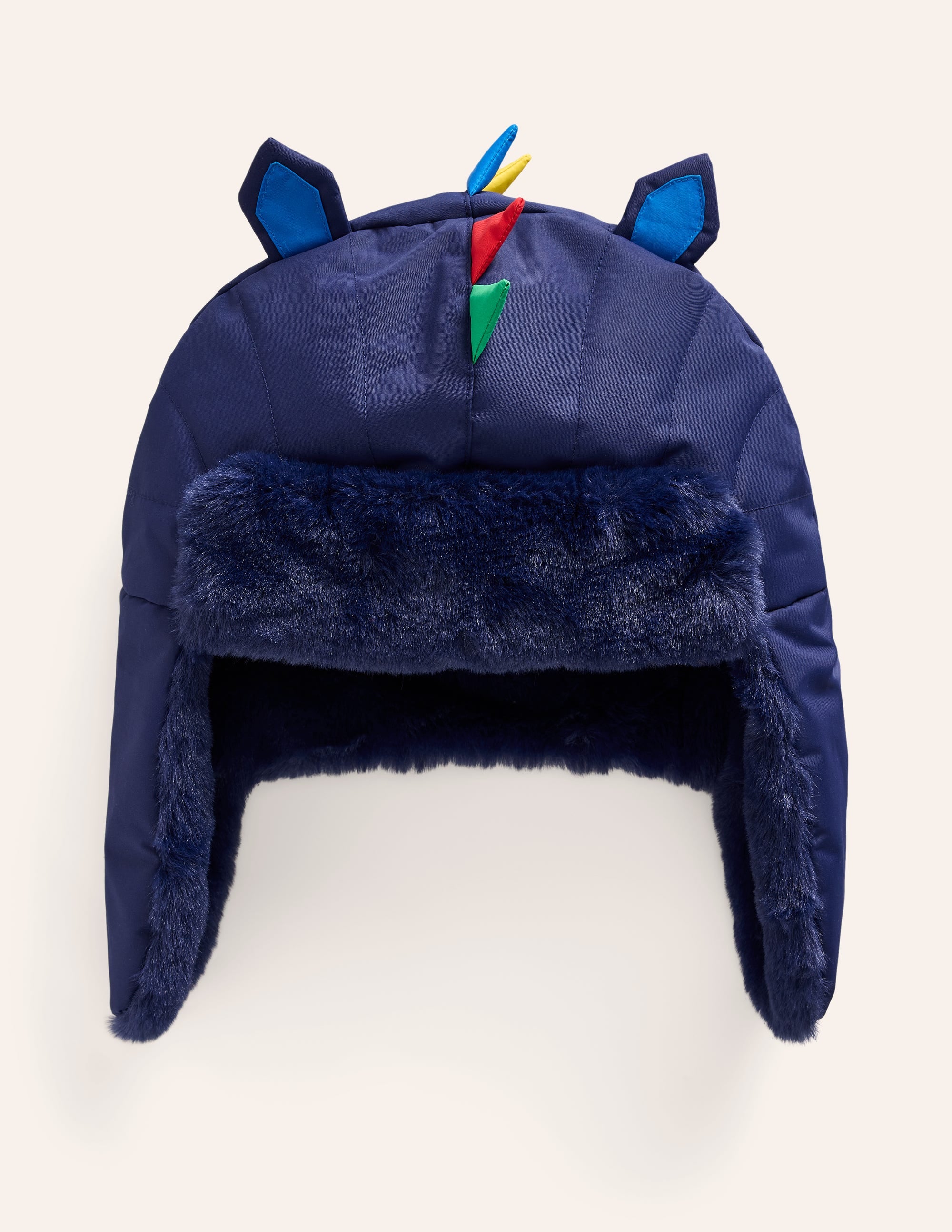 Bonnet de trappeur-Bleu marine universitaire - Image 1