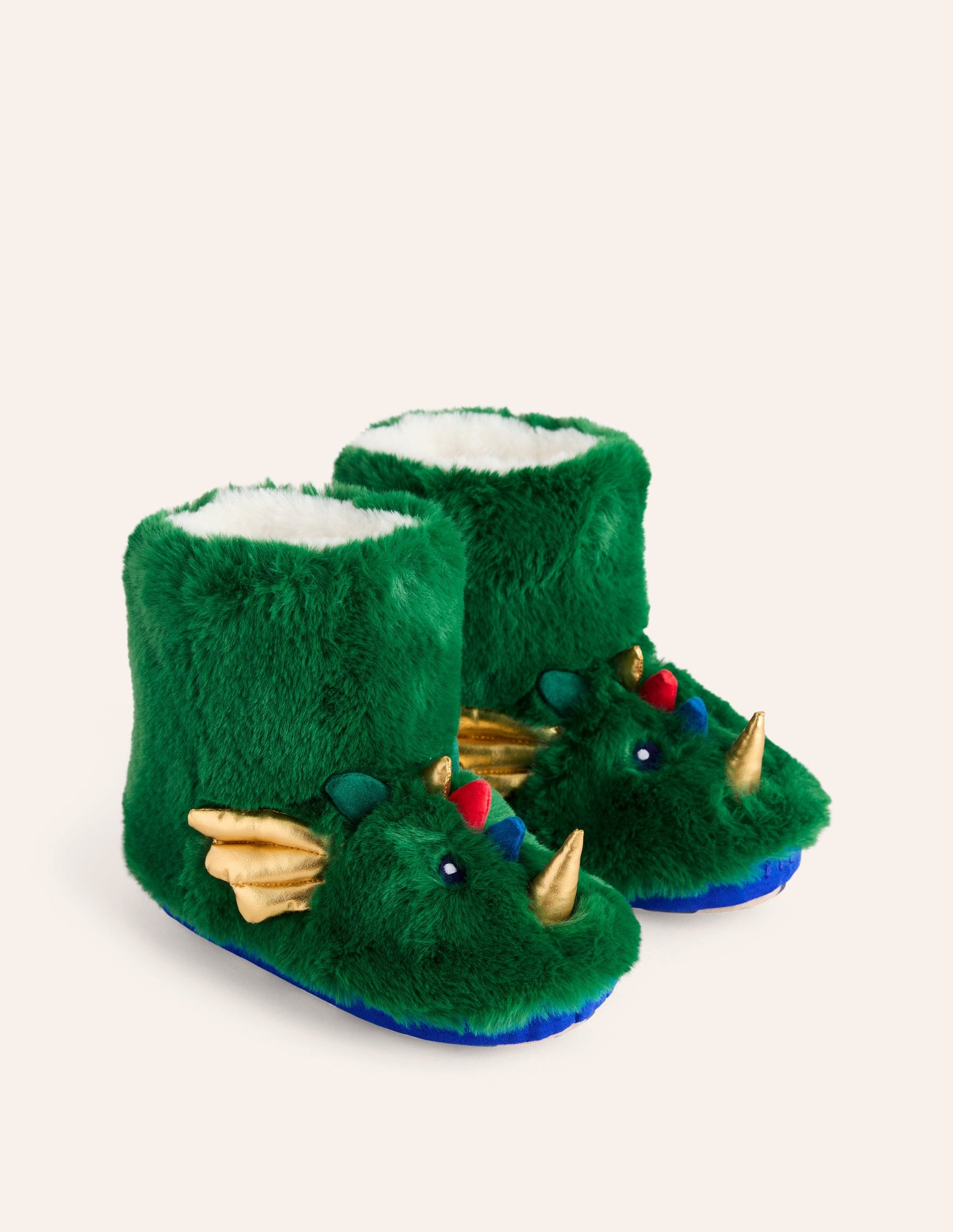 Slipper Boots-Jewel Green Dragon