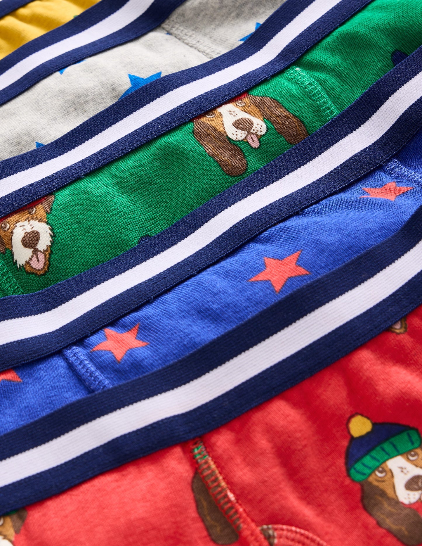 Boxershorts im 5er-Pack-Bunt Hunde