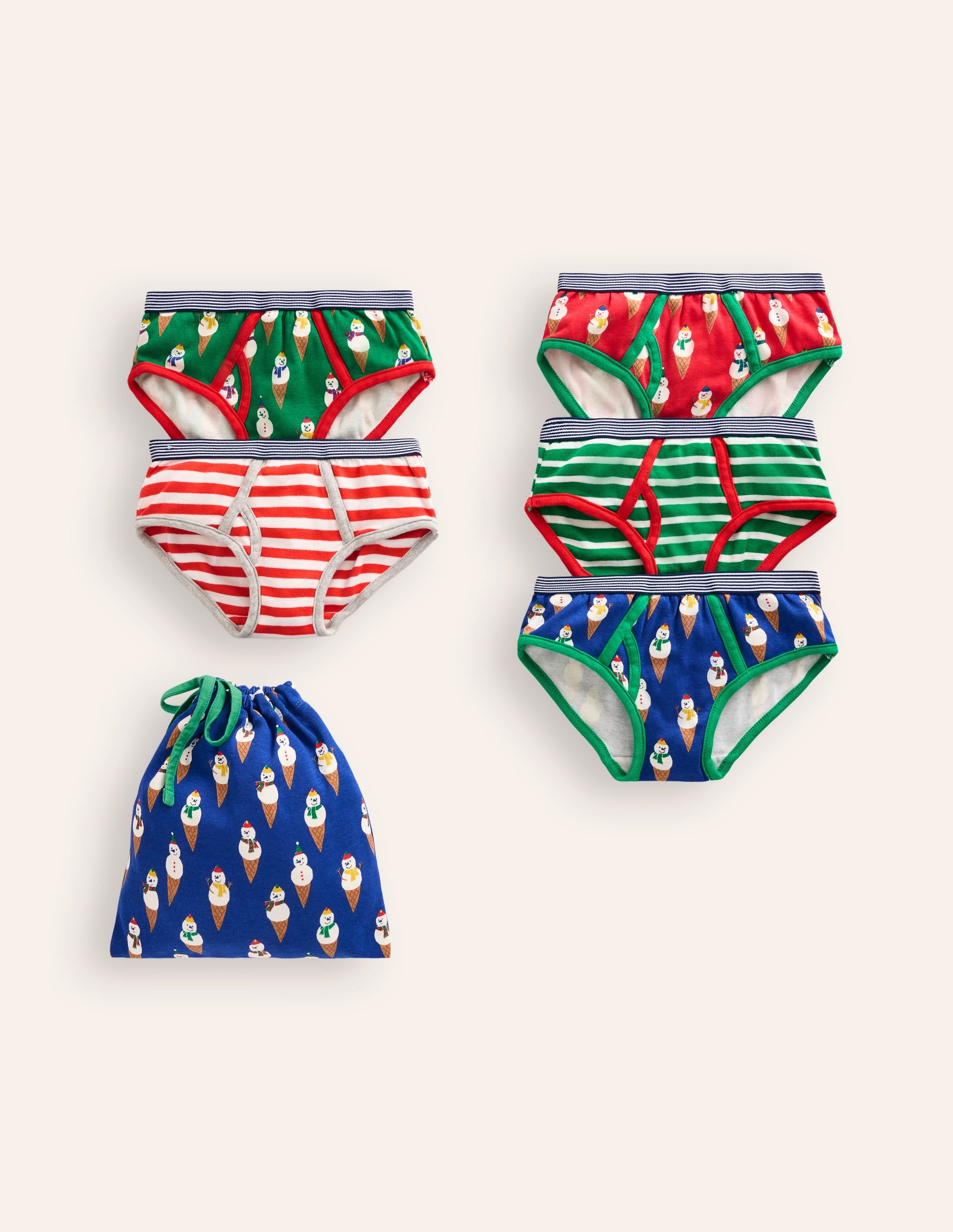 5 slips-Noël multi - Image 1
