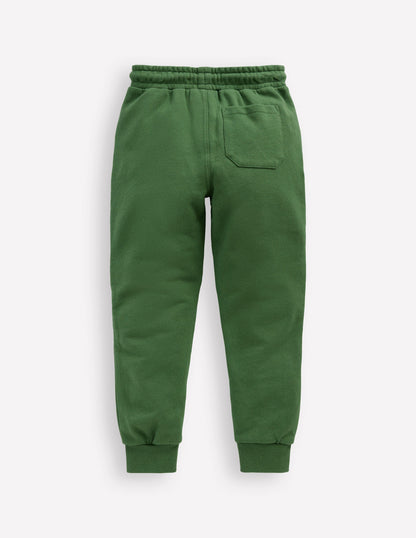 Jogginghose mit verstärktem Knie-Krötengrün-2