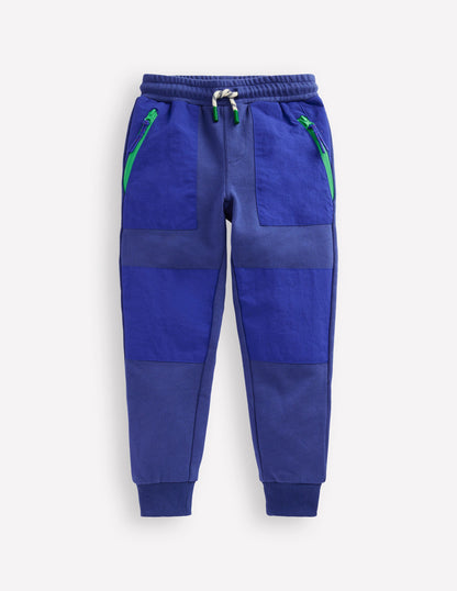 Jogginghose mit verstärktem Knie-Mittelalterliches Blau-4