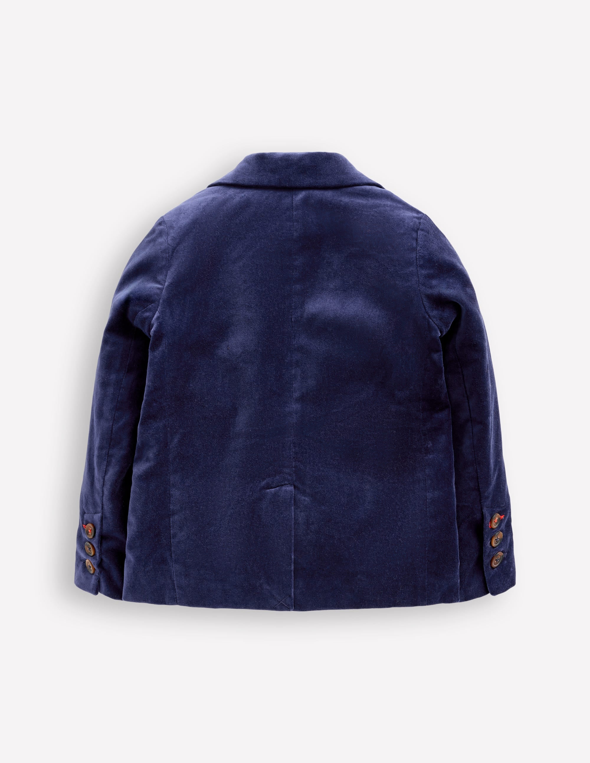 Klassischer Samtblazer-Schuluniform-Navy, Samt - Image 2