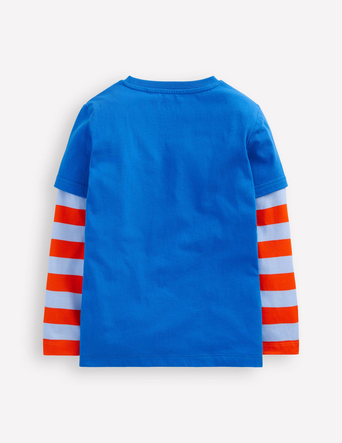 T-Shirt im Lagenlook-Blau - Image 2