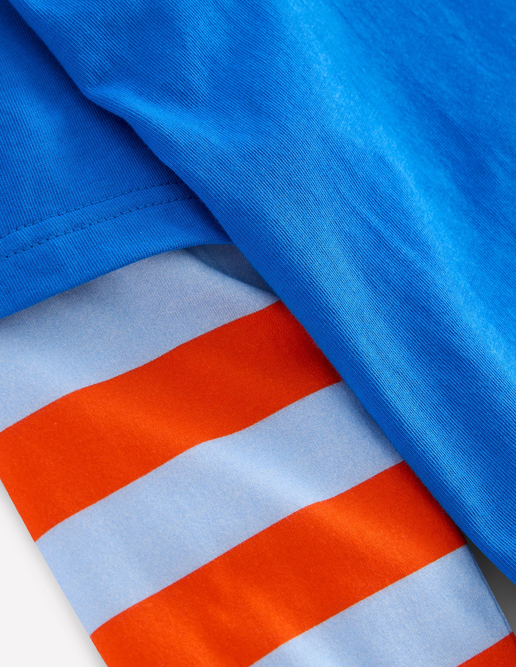 T-Shirt im Lagenlook-Blau - Image 3