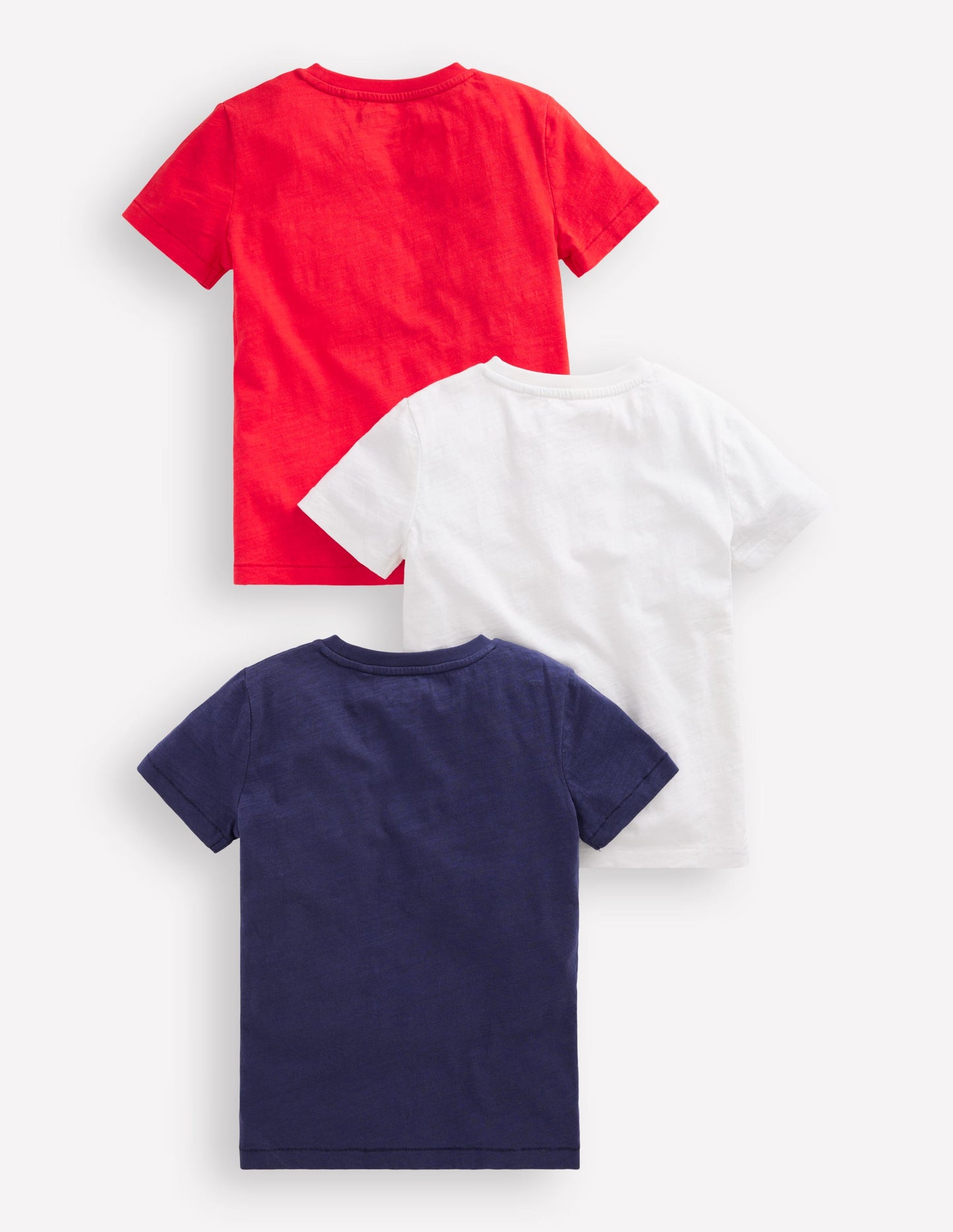 3-Pack Washed Slub T-Shirts-Classic Multi Pack