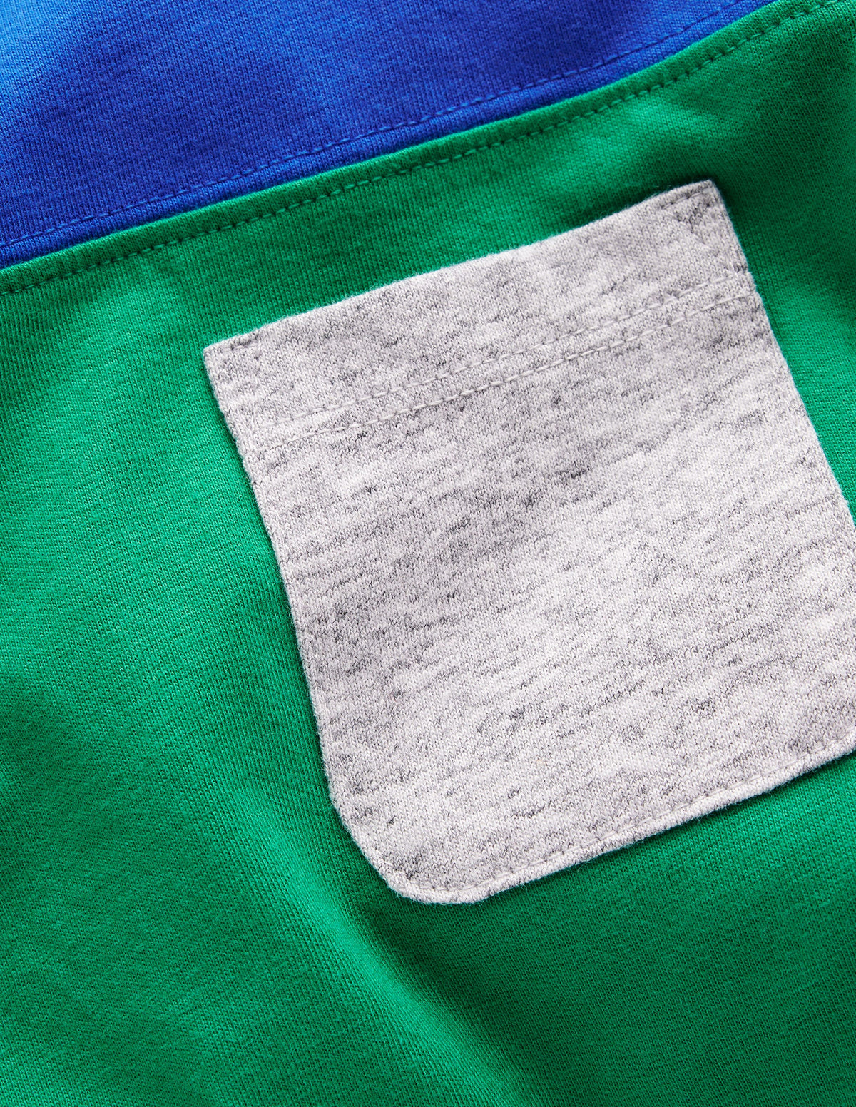Colourblock T-Shirt-Sapling Green Colourblock - Image 3