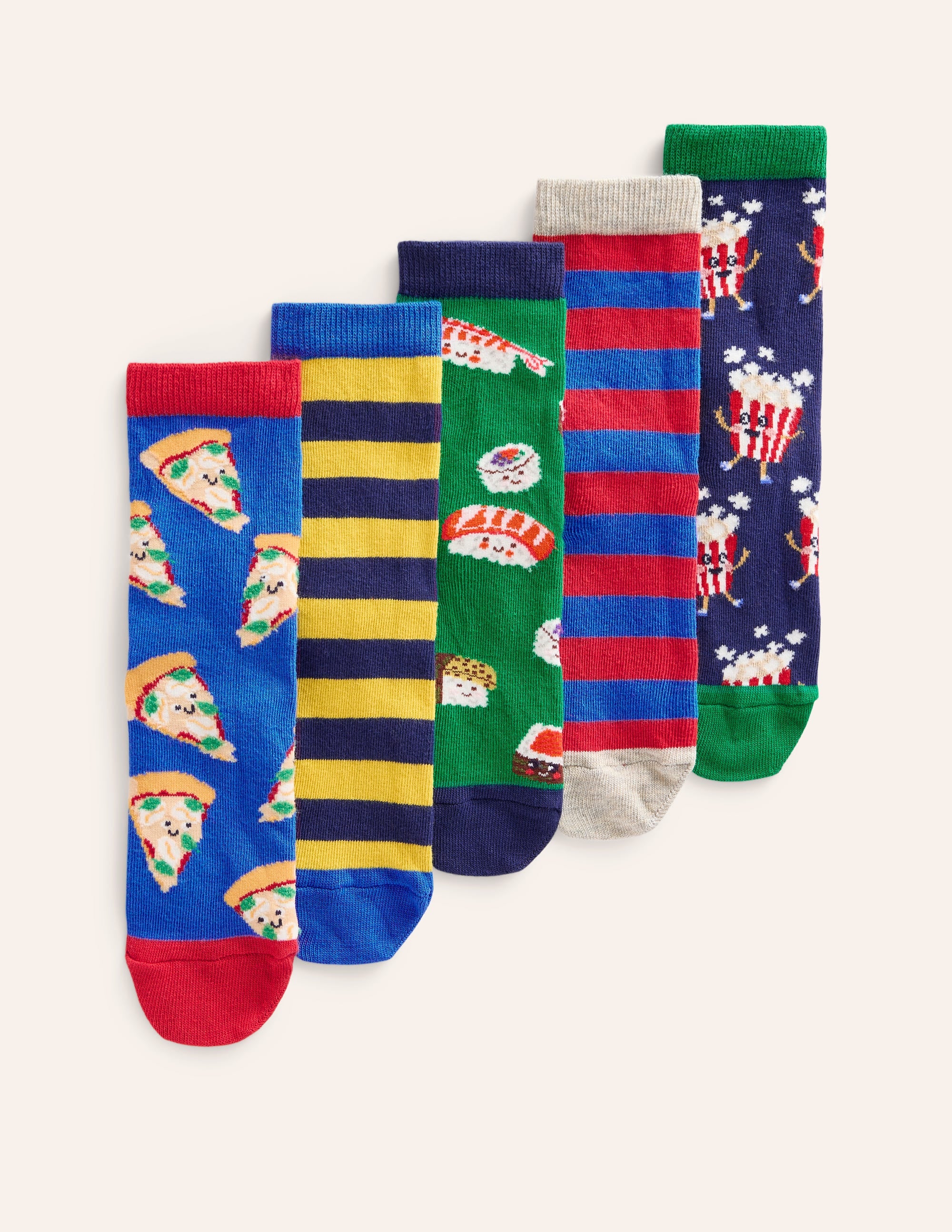 Socks 5 Pack-Multi Food - Image 1