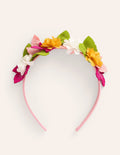 Serre-tête à fleurs-Feuilles multi