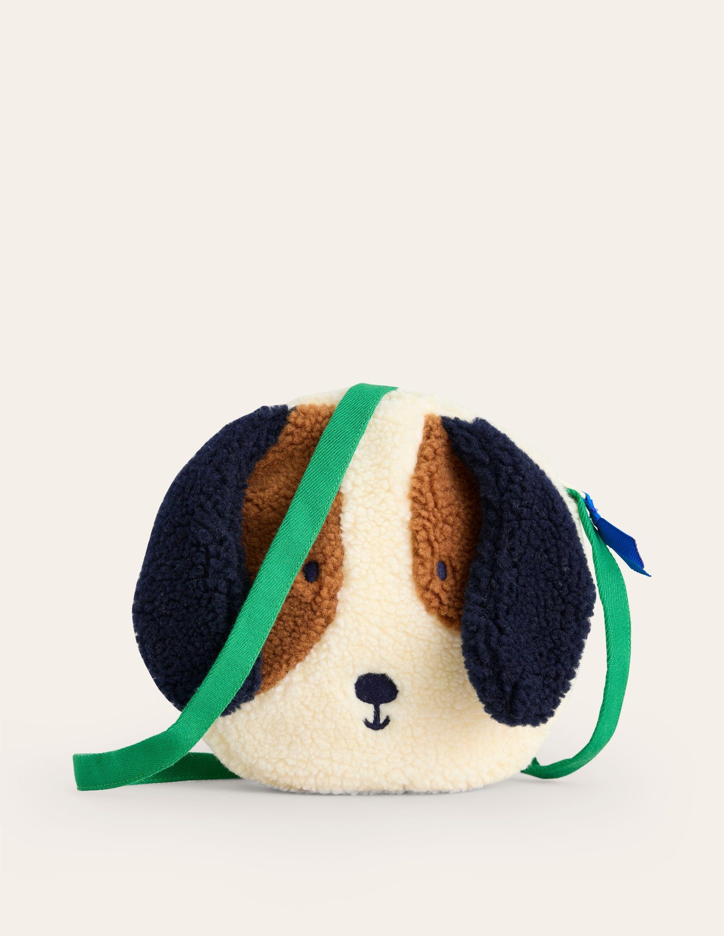 Teddyfell-Umhängetasche-Bunt Hund