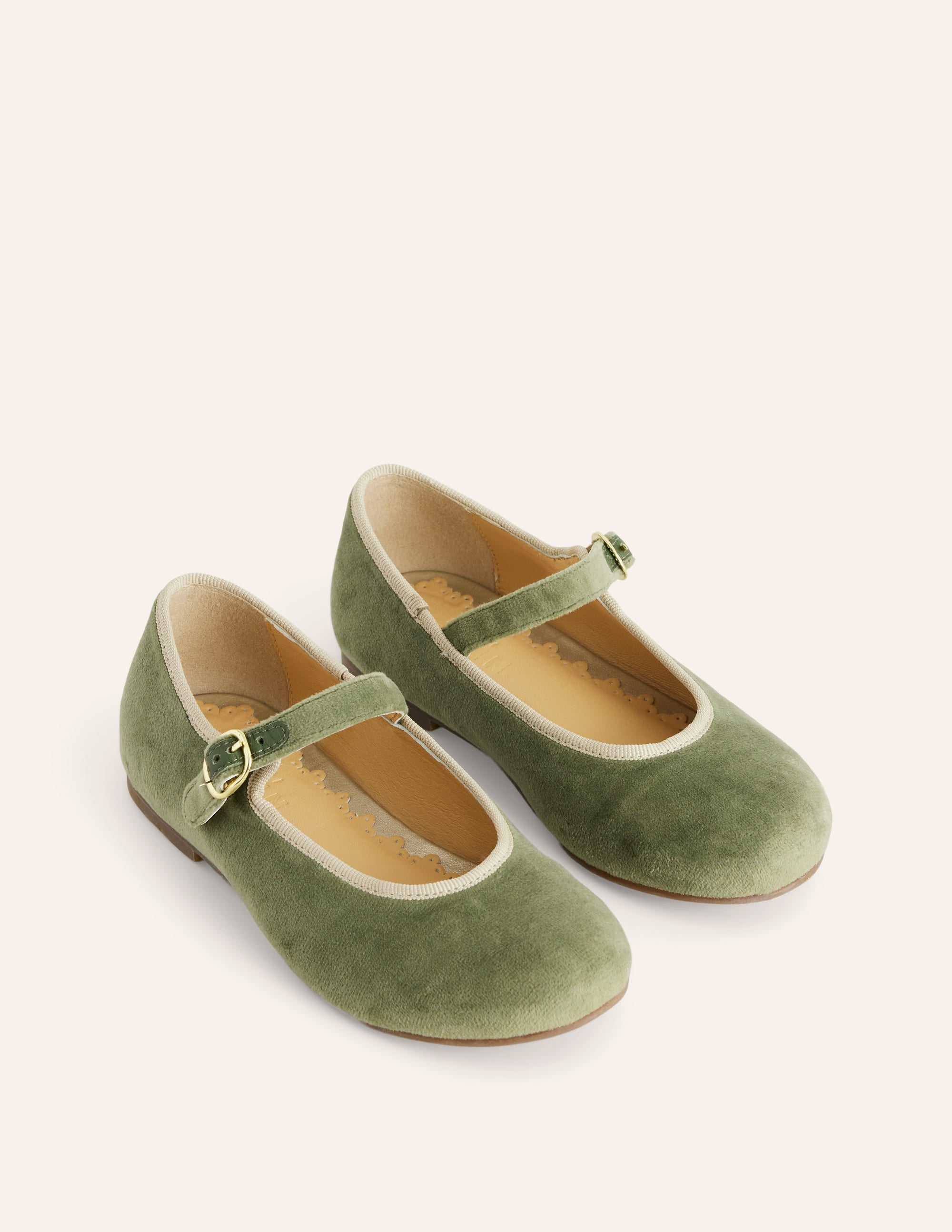 Babies en velours-Vert feuille - Image 2