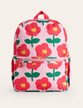 Rucksack-Vintage-Rosa Cutout Blume