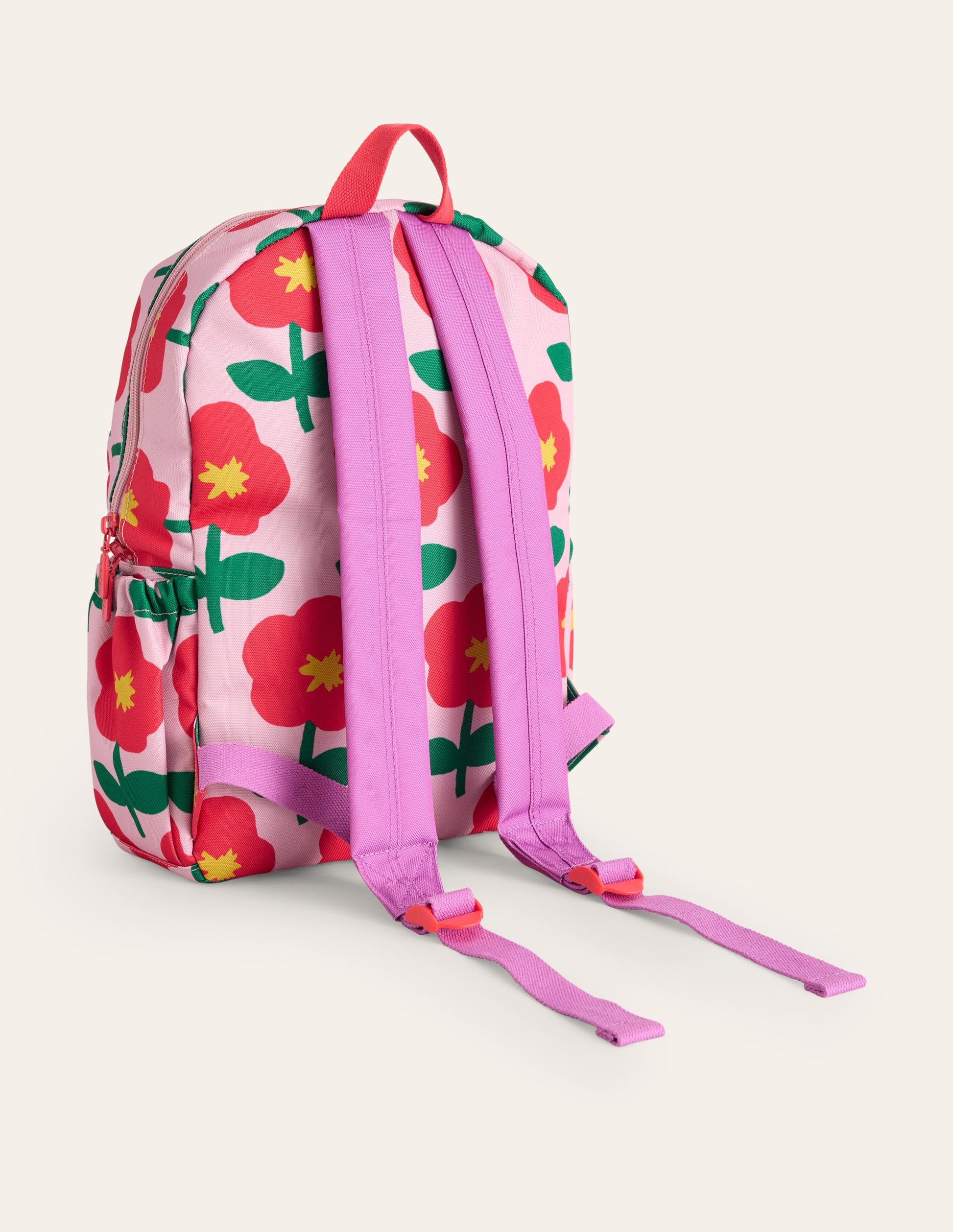 Rucksack-Vintage-Rosa Cutout Blume-2