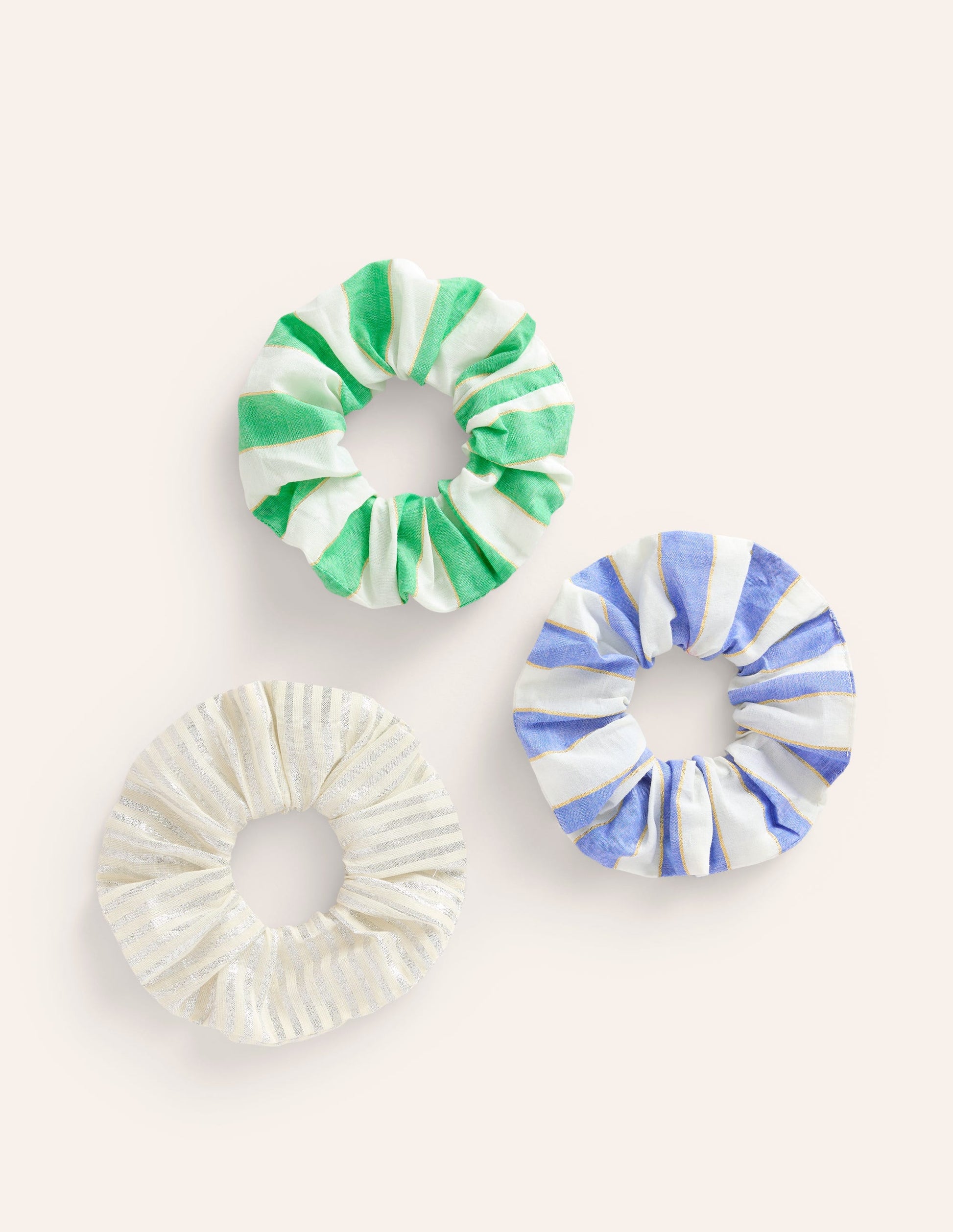 Scrunchie 3 pack-Multi Stripe-1