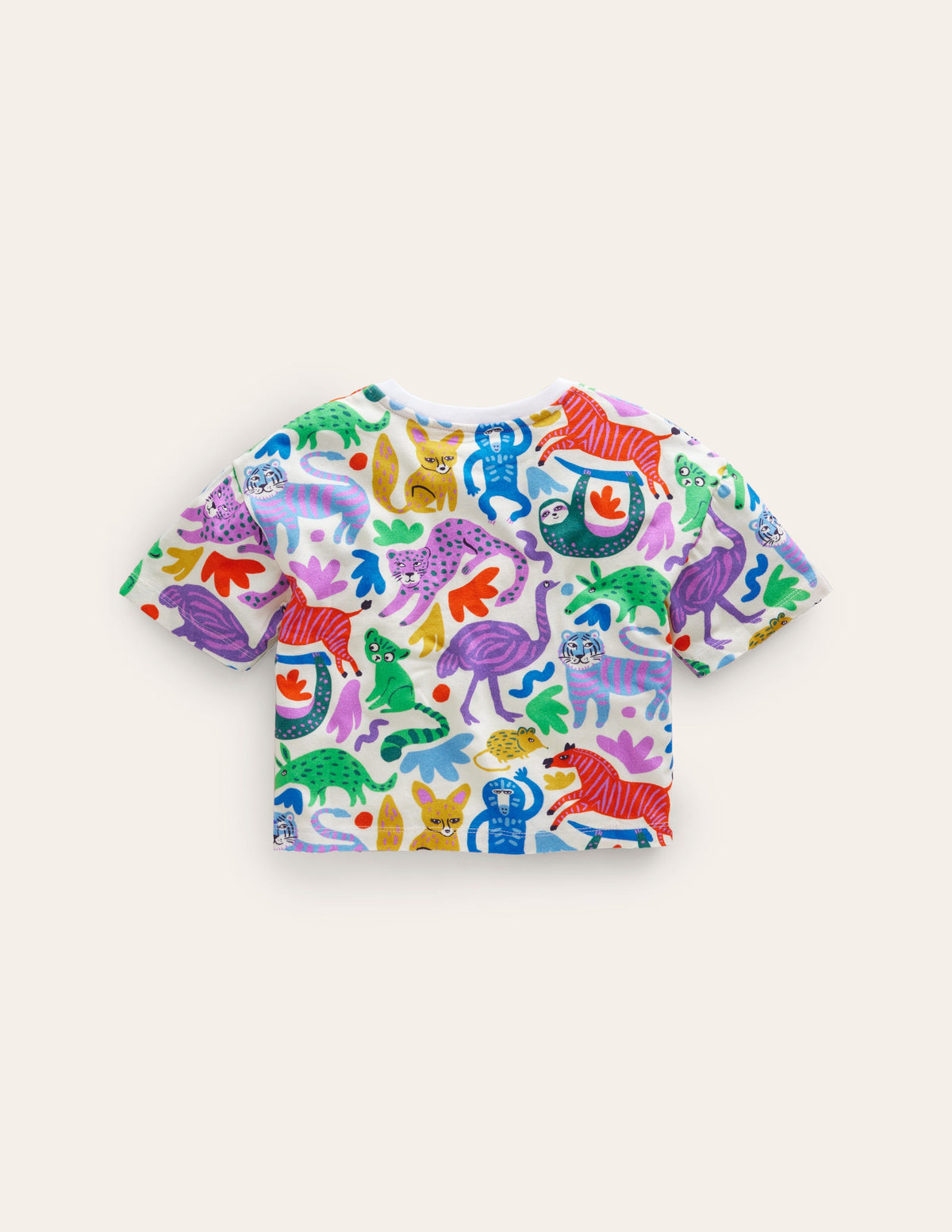 Lockeres T-Shirt-Bunt Safari Freunde - Image 2