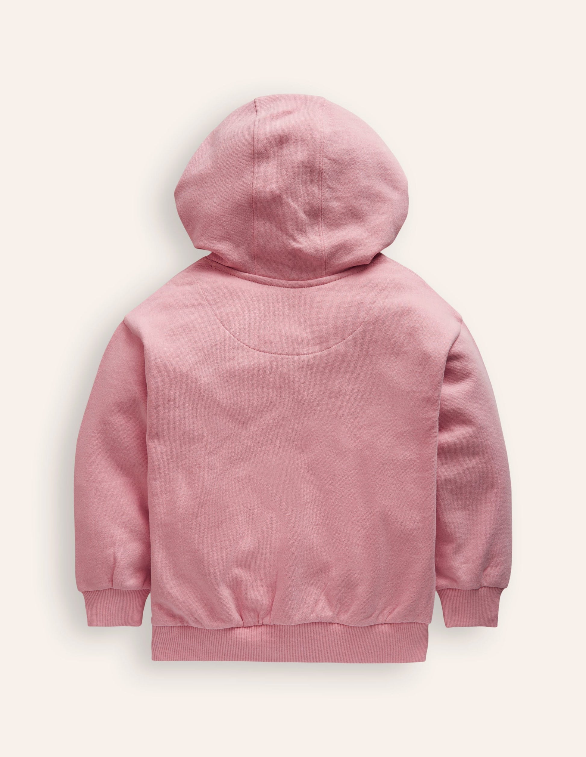 Kapuzenpullover mit Superstitch-Ballettrosa Blumen-2