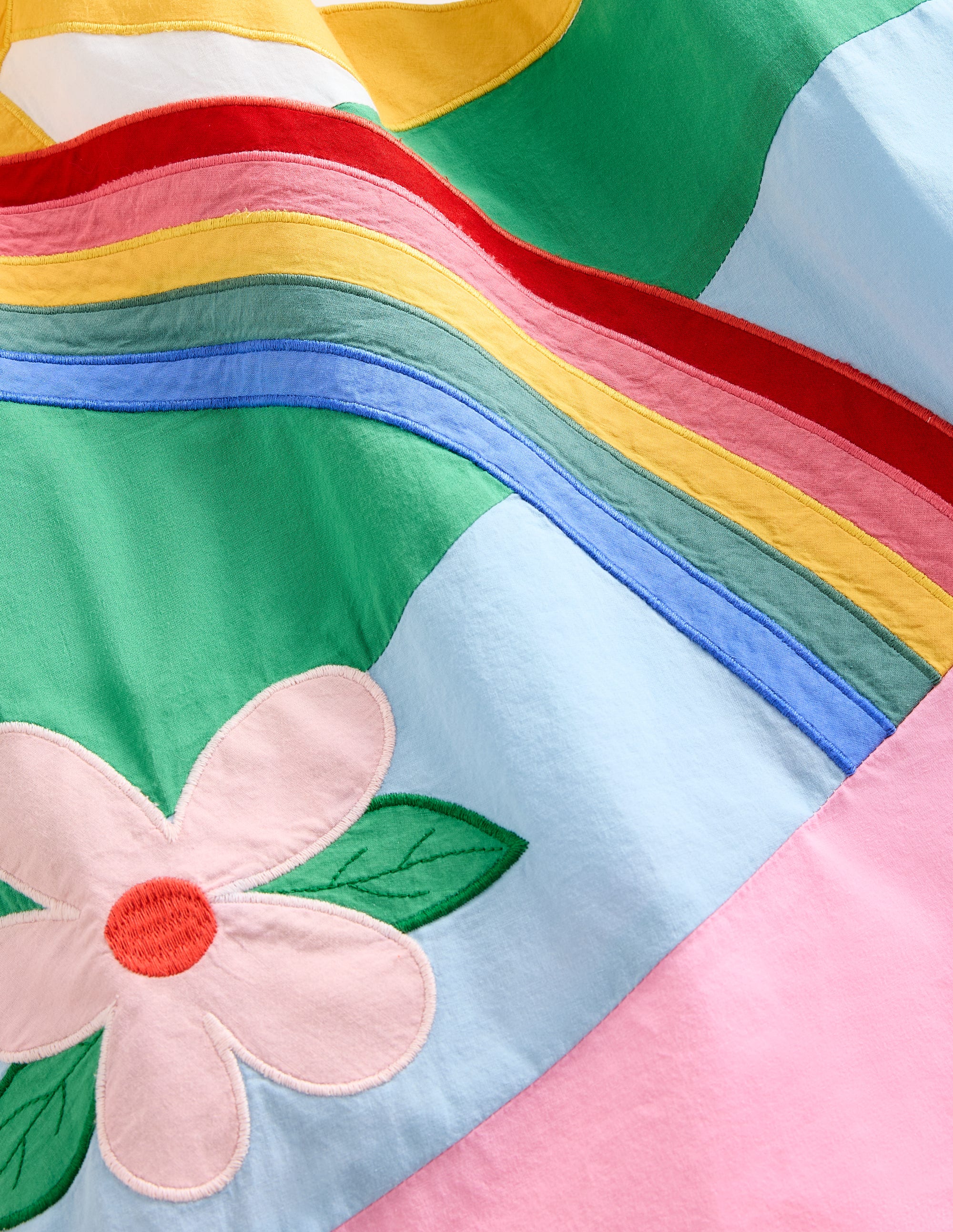 Trägerkleid mit Applikation-Bunt, Regenbogenszene - Image 3