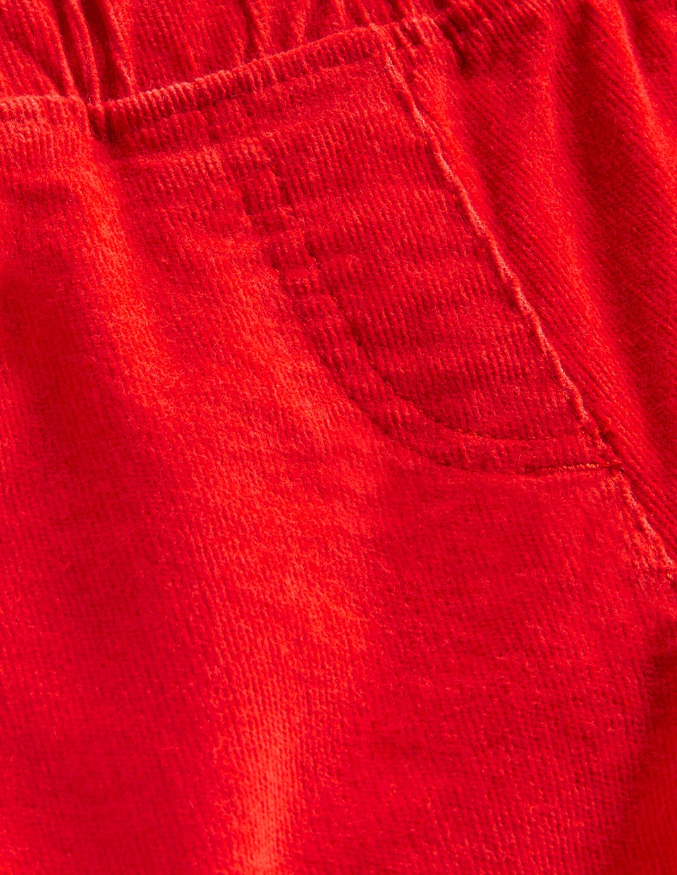 Leggings aus Cord-Erbeerkuchenrot - Image 3