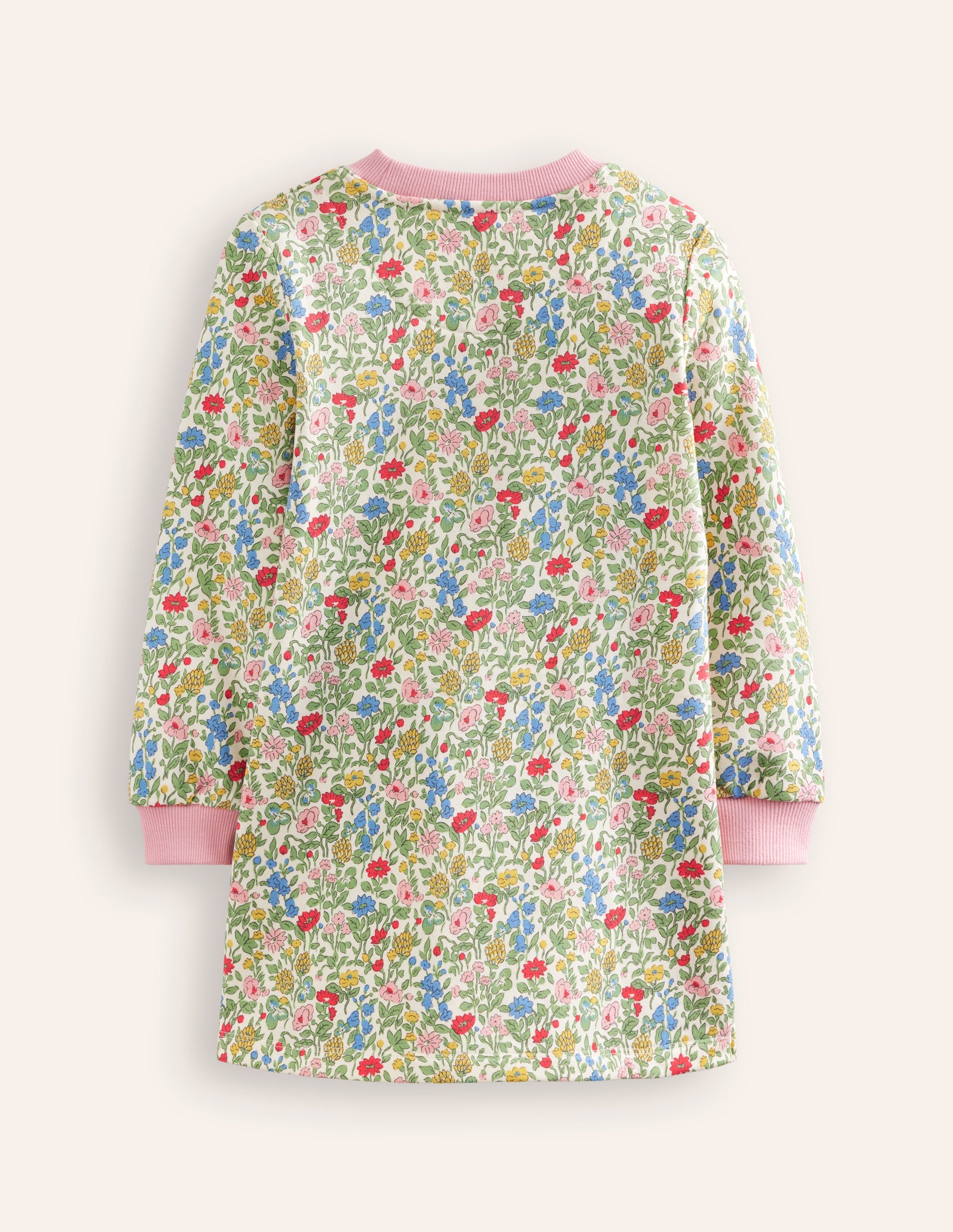 Robe-sweat Ida à appliqué-Dinosaures motif Meadow Floral multi - Image 2