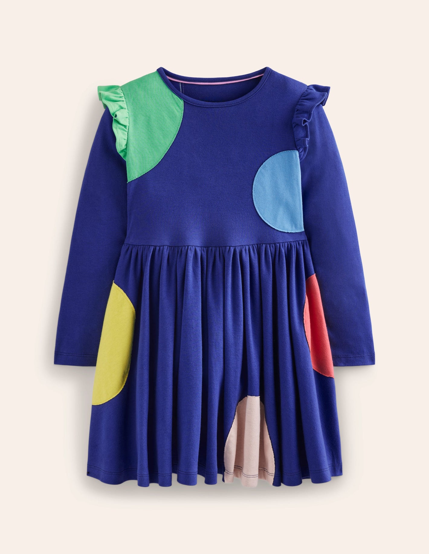 Robe de ballerine Mabel tournoyante-Étoiles Bleues à Pois