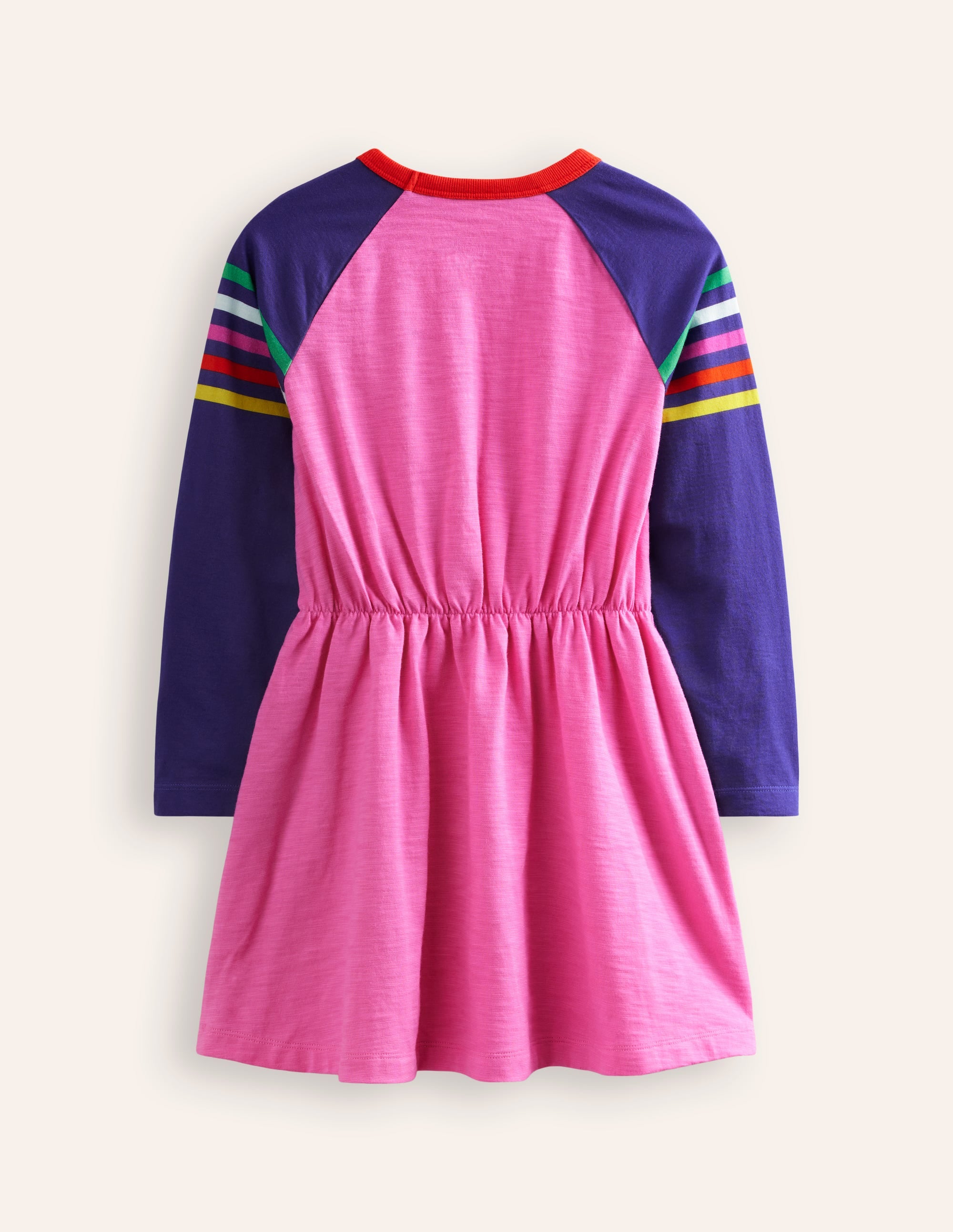 Robe manches raglan à logo-Pomme rose bonheur - Image 2