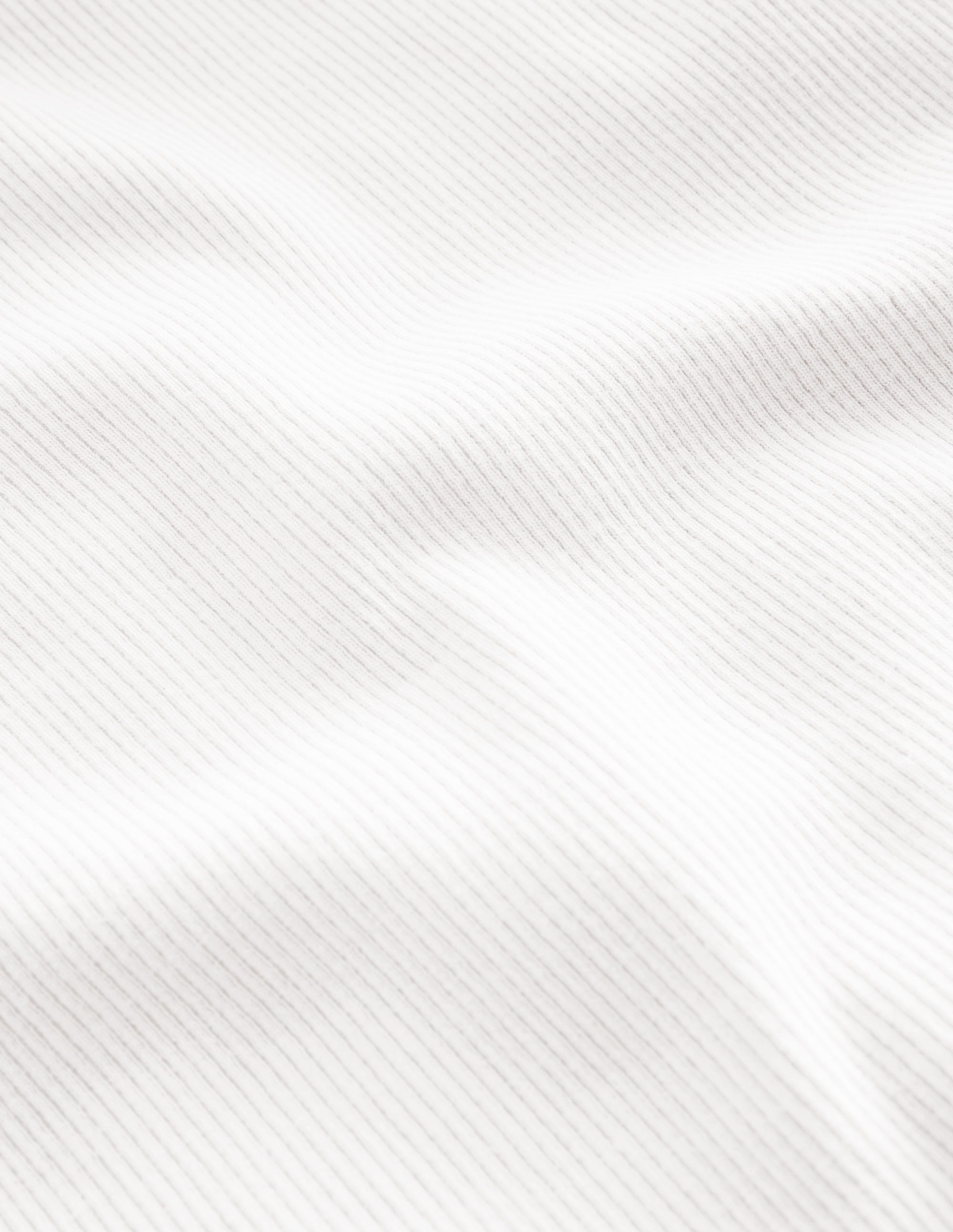 Geripptes Langarmshirt-Weiß - Image 3