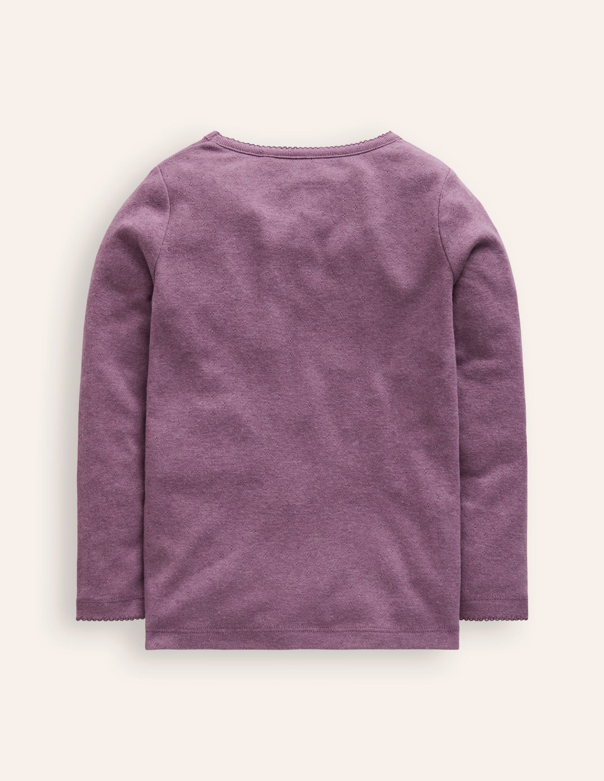 Top manches longues en pointelle-Violet mûrier sauvage-2