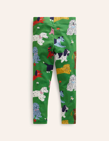 Legging fun-Animaux vert parc