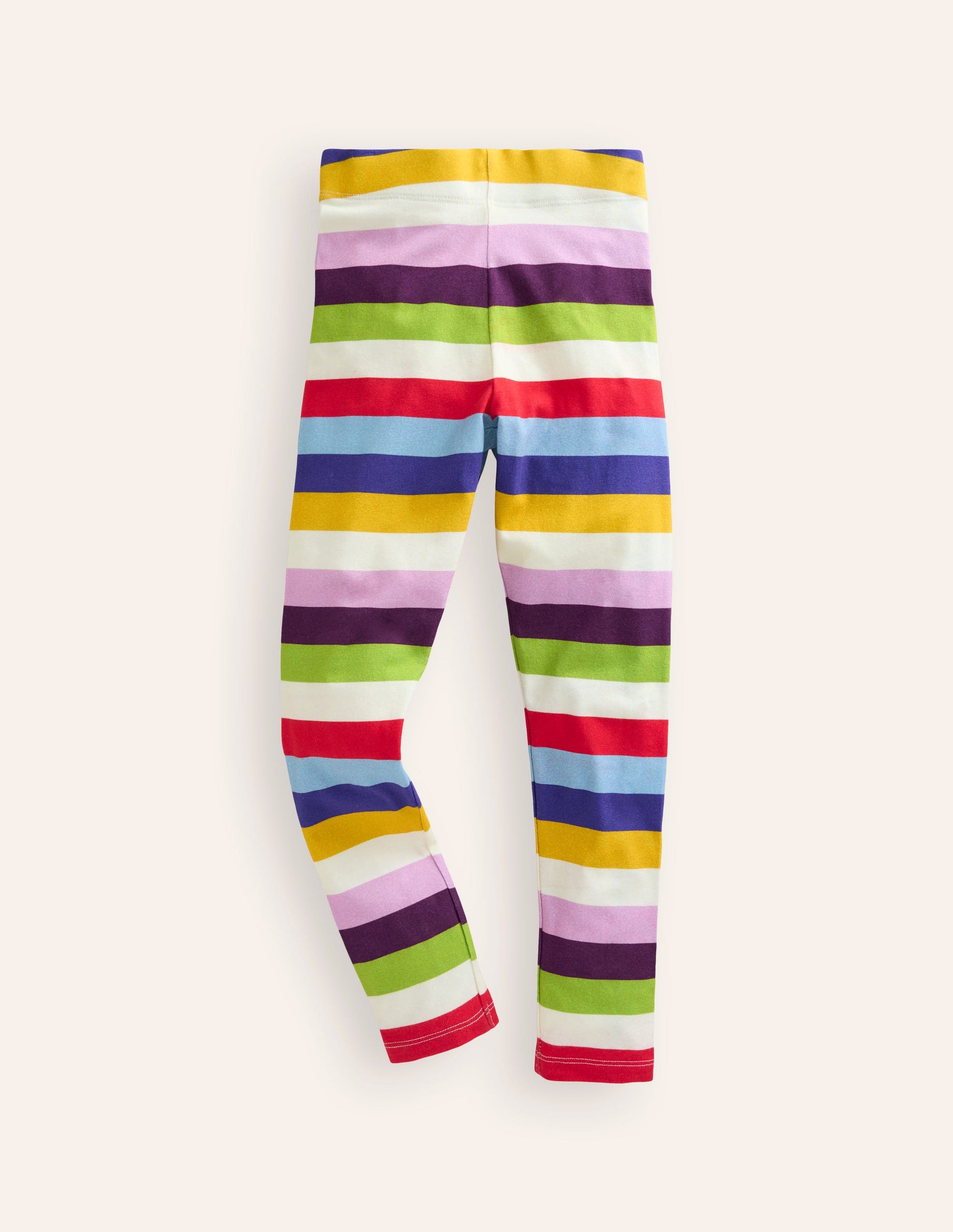 Legging pour tous les jours fun-Rayé multi arc-en-ciel-1