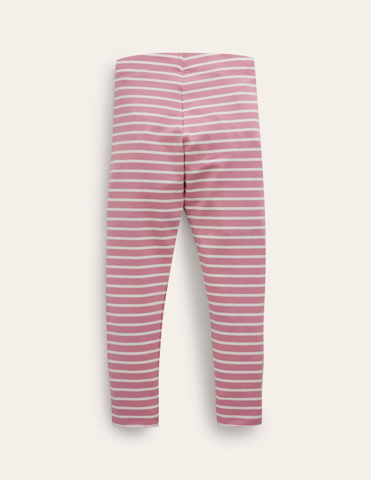 Fun Leggings-Formica Pink/Ivory Stripe