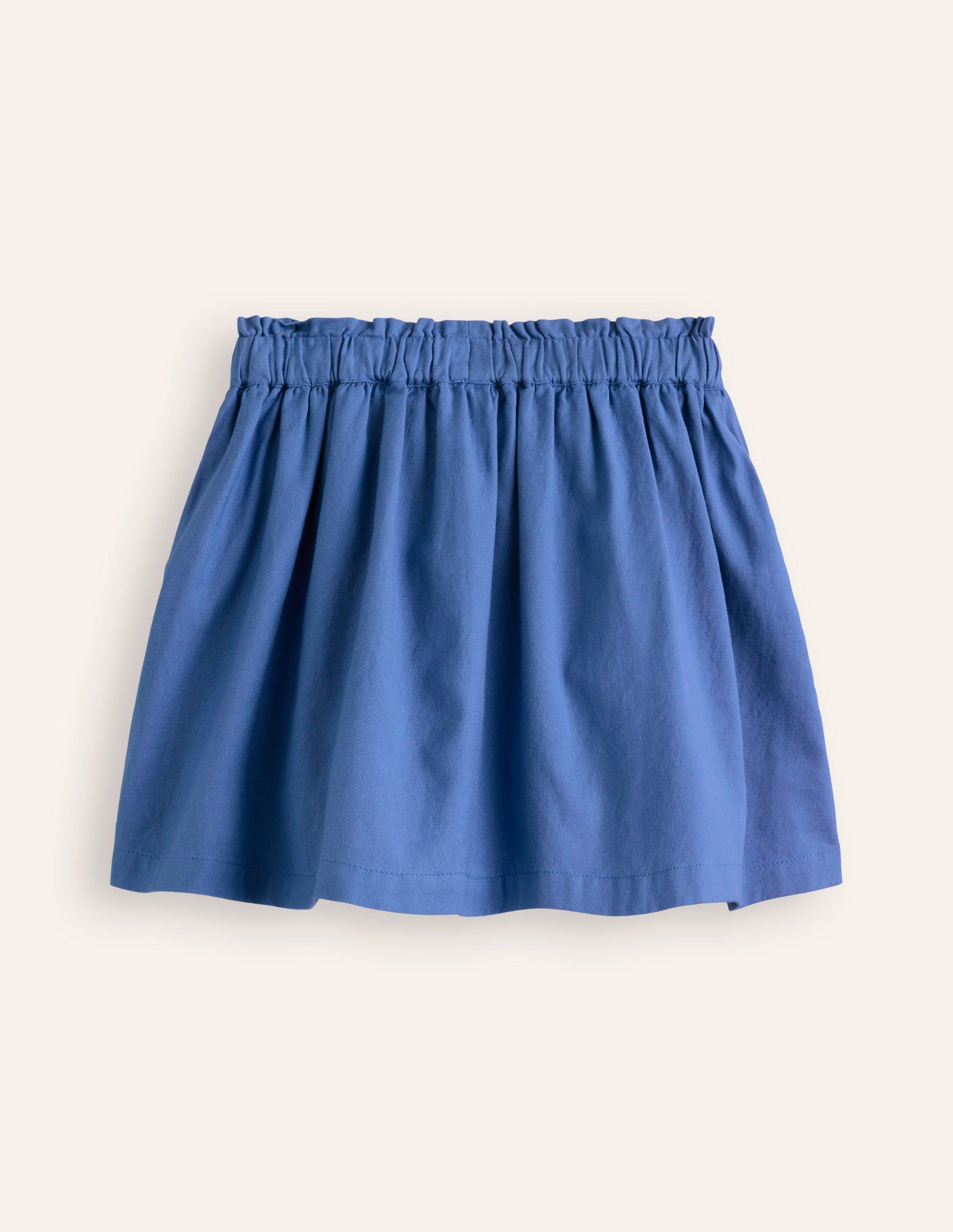 Jupe à super surpiqûres et poches-Chatons geai bleu-2