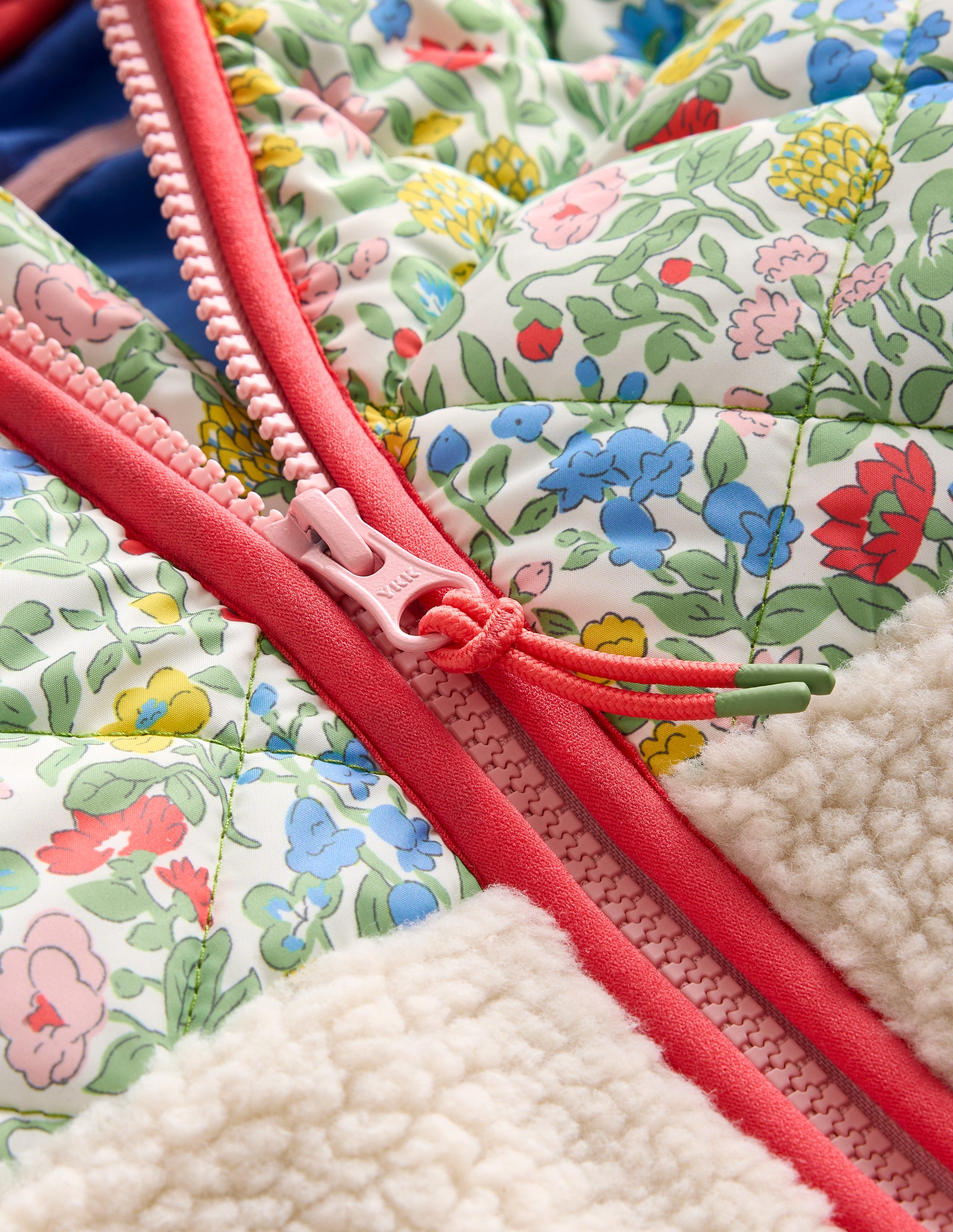 Veste Annabelle en borg mélangé-Motif Meadow Floral multi - Image 3