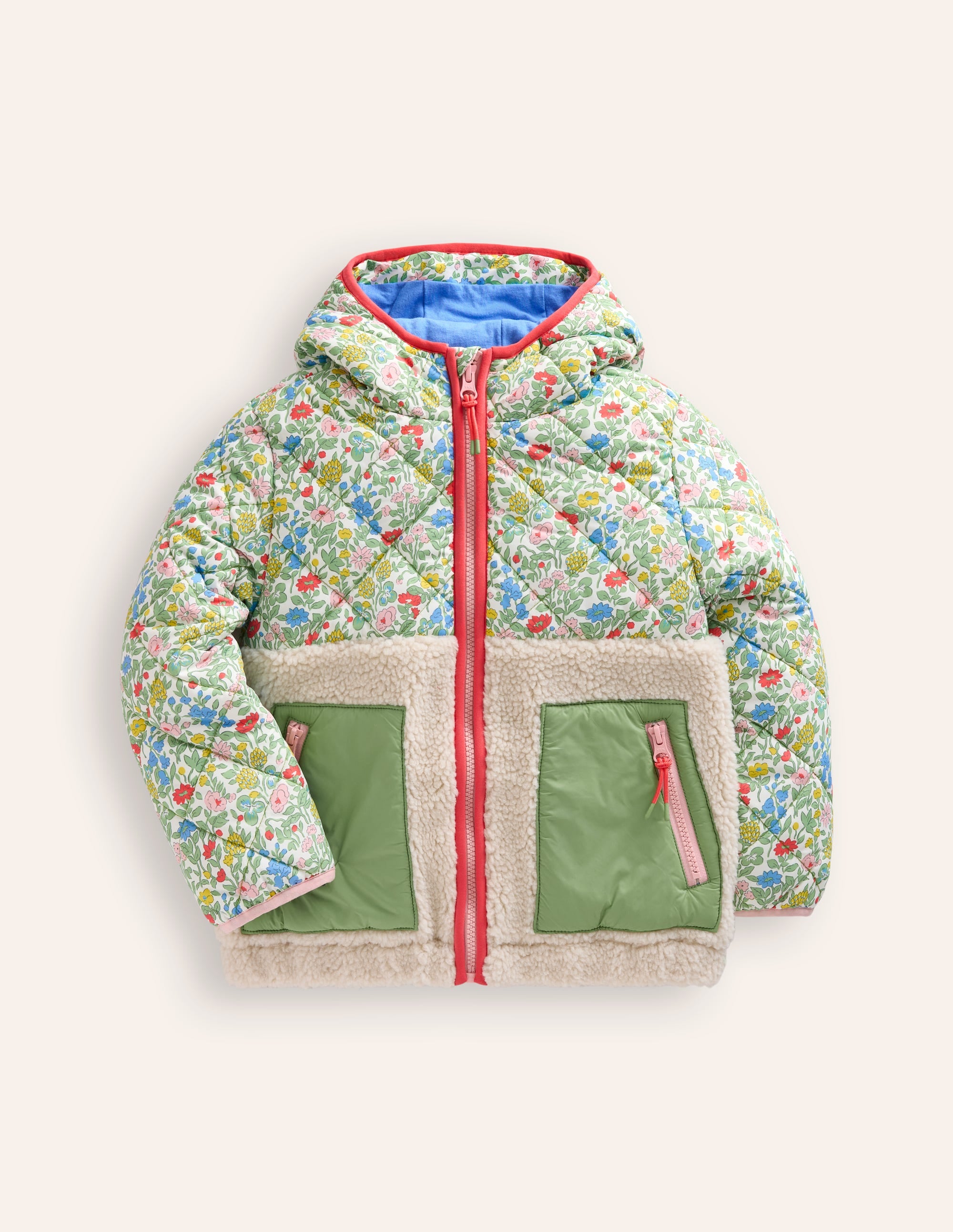 Veste Annabelle en borg mélangé-Motif Meadow Floral multi - Image 1