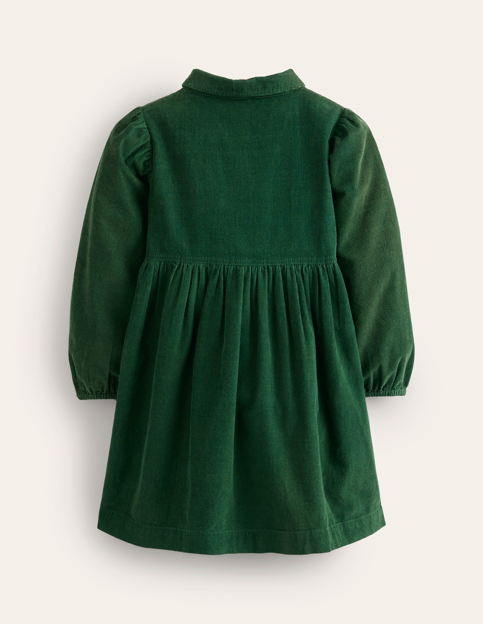 Hemdblusenkleid mit Puffärmeln-Motiv Pine Cord - Image 2