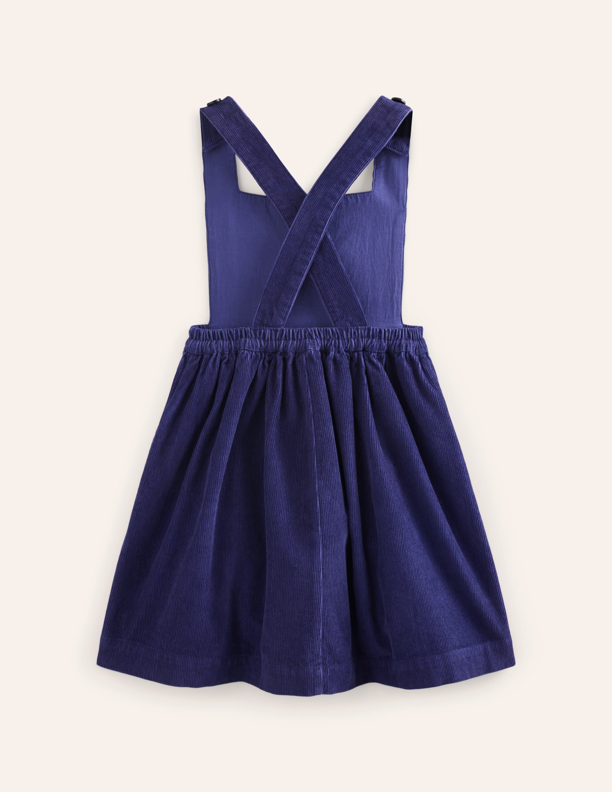 Lucilla Schürzenkleid-Aristocratic Blue/ Ivory Stripe - Image 2