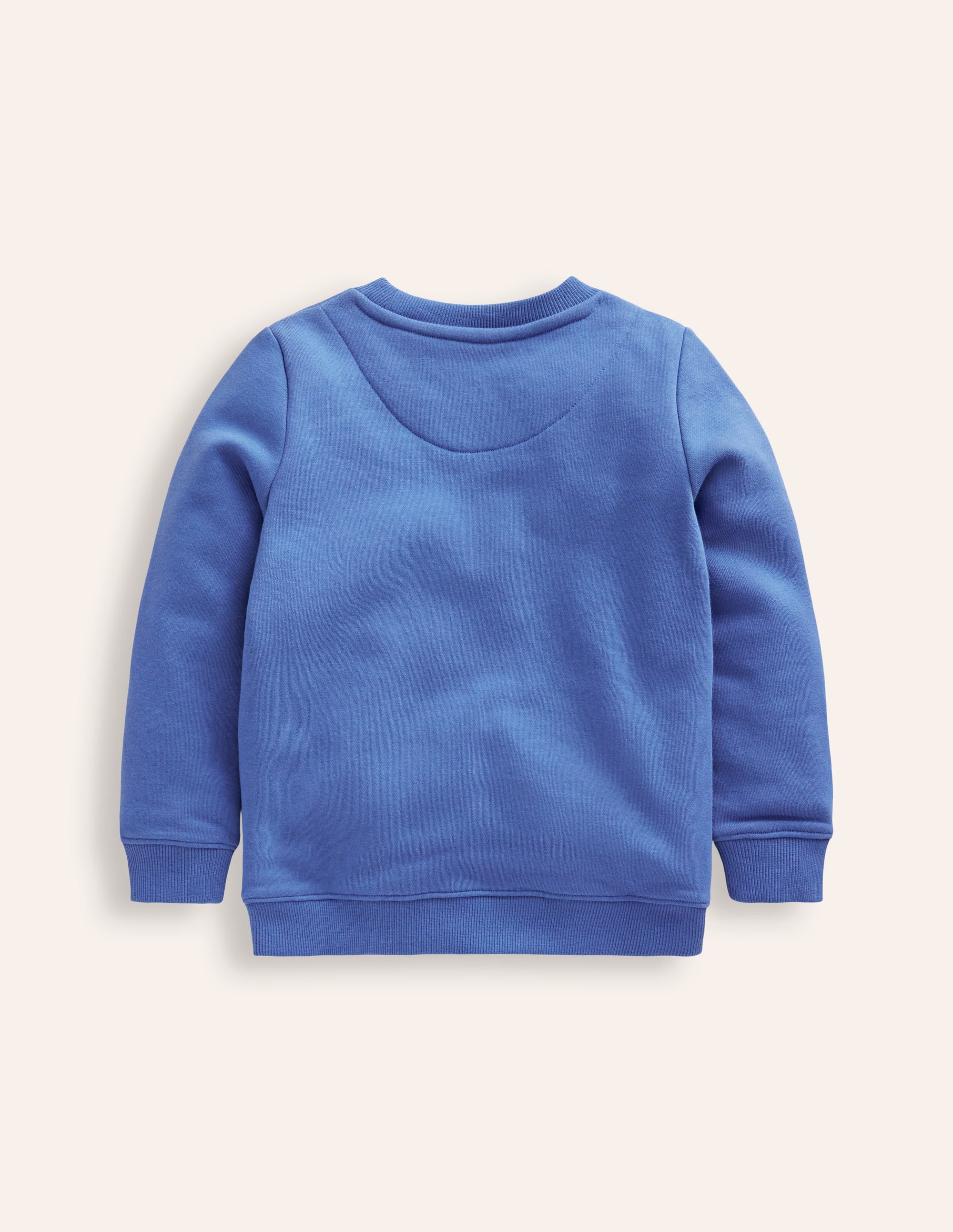 Sweatshirt mit Applikation-Blauhäher-Blau Einhorn - Image 2