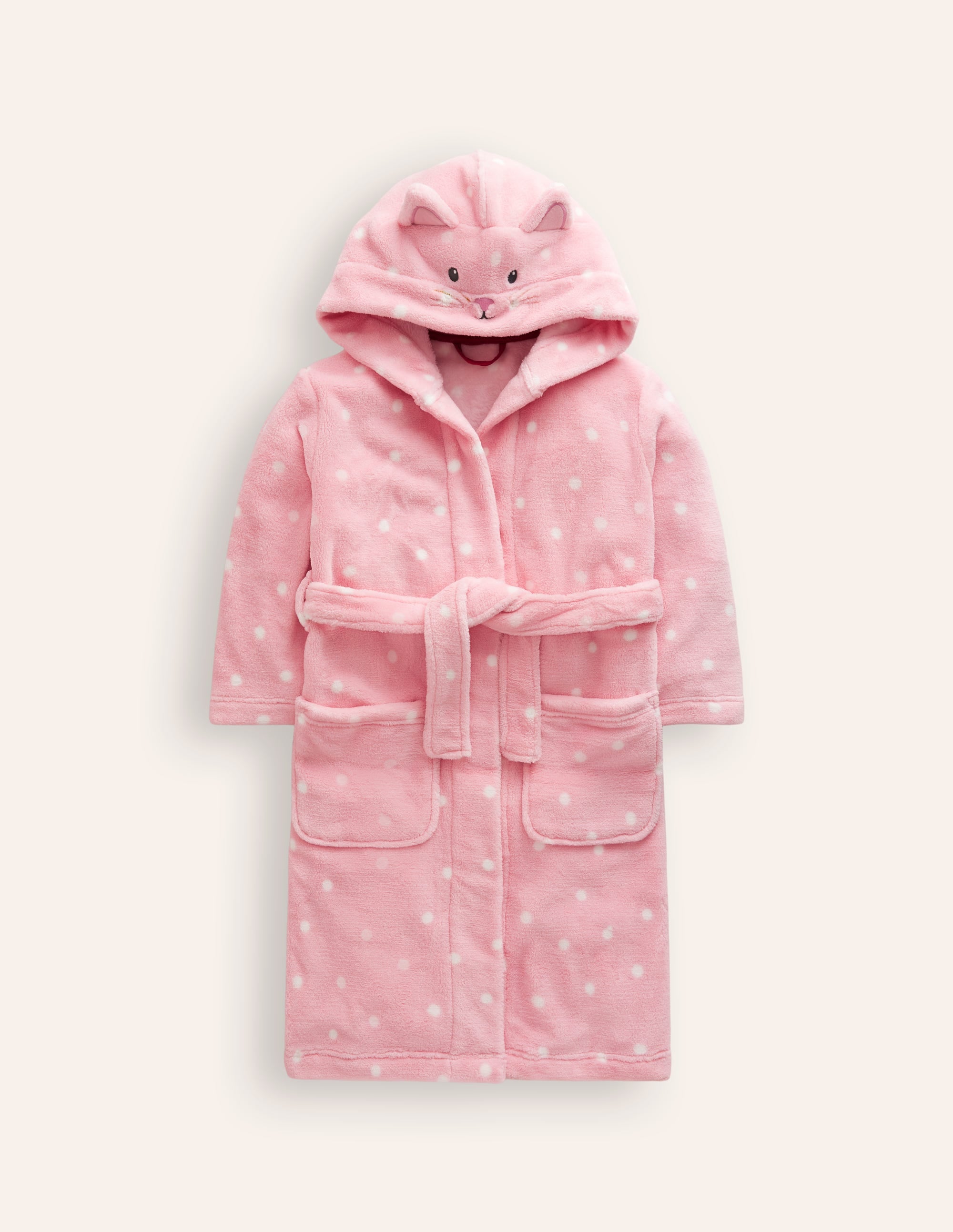 Robe de chambre-Chat rose boto - Image 1
