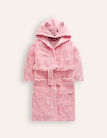 Dressing Gown-Boto Pink Cat