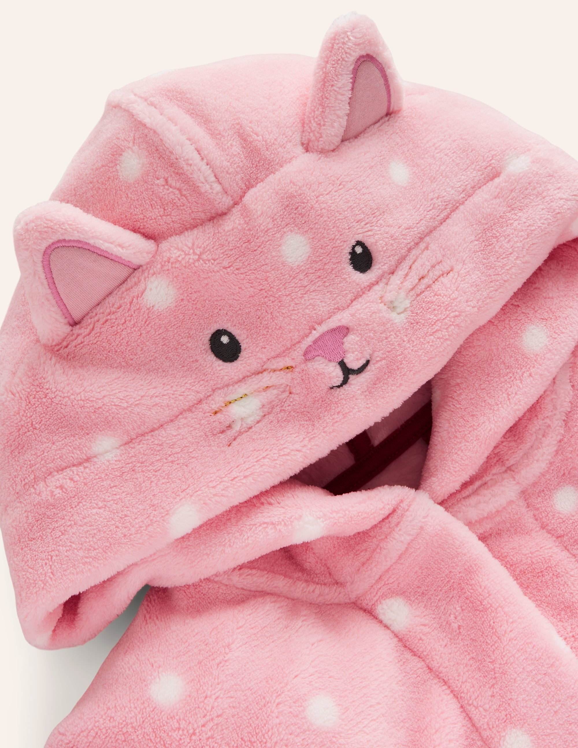 Robe de chambre-Chat rose boto - Image 3