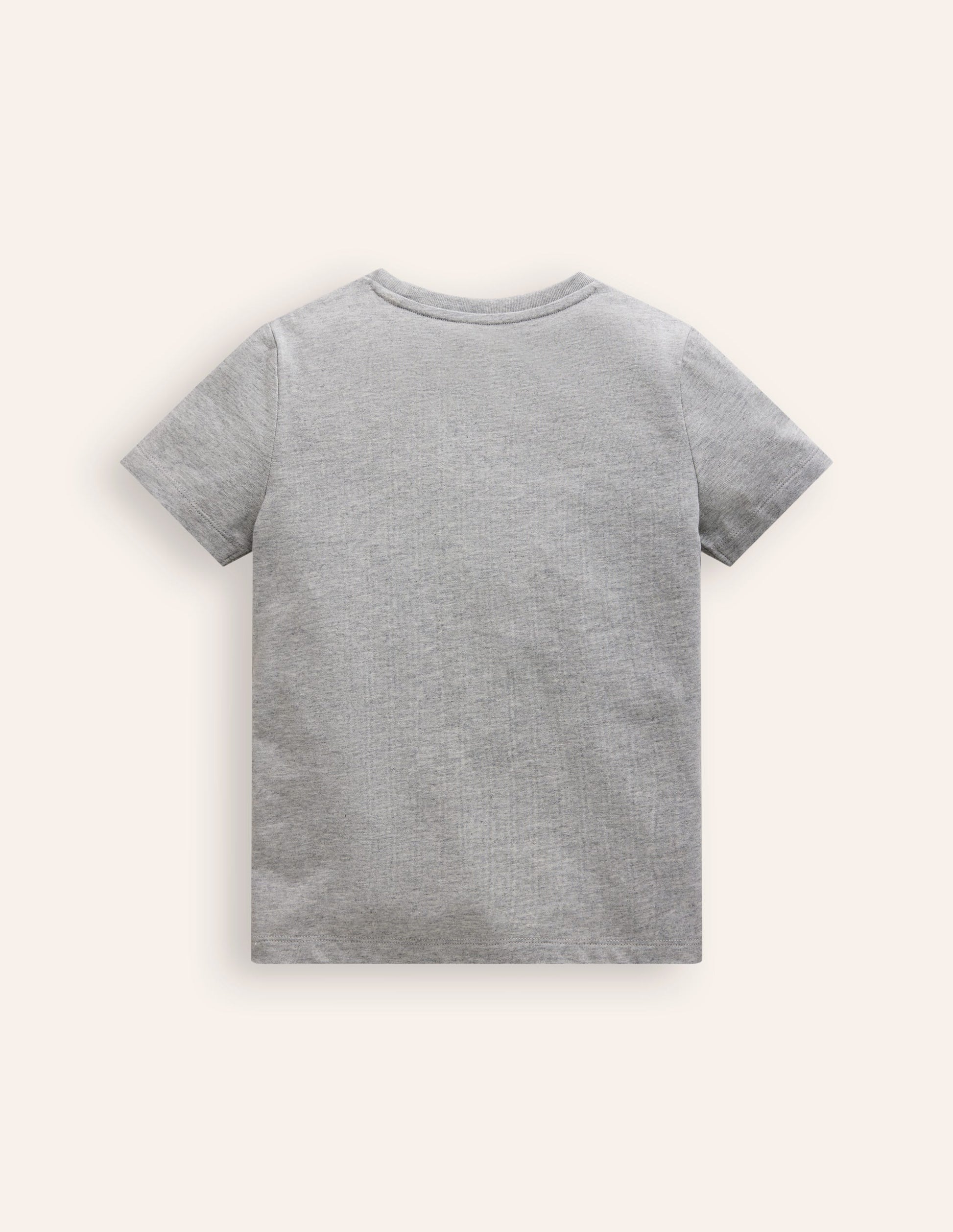 T-Shirt mit appliziertem Motiv-Black-5