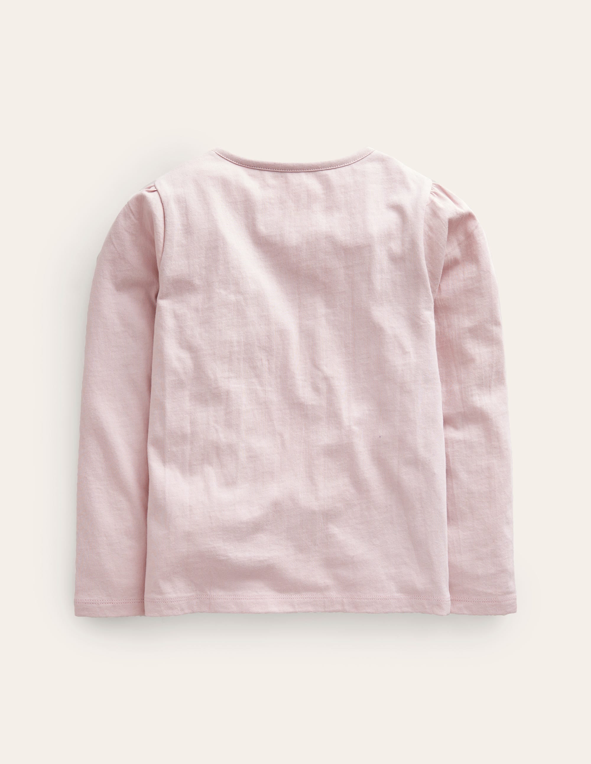 Top avec logo à manches bouffantes-Artic Marl - Image 2
