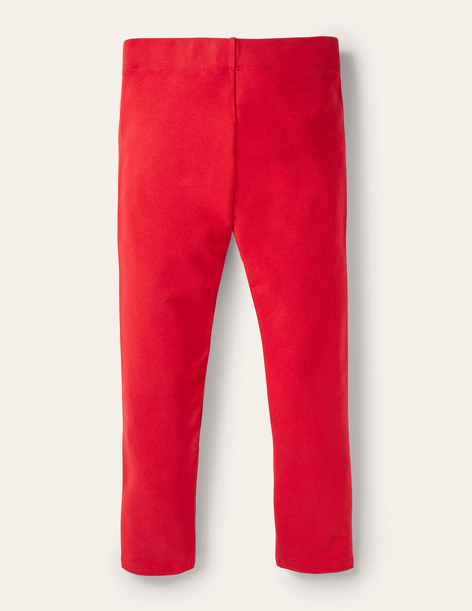 Legging cosy uni-Rockabilly rouge - Image 2