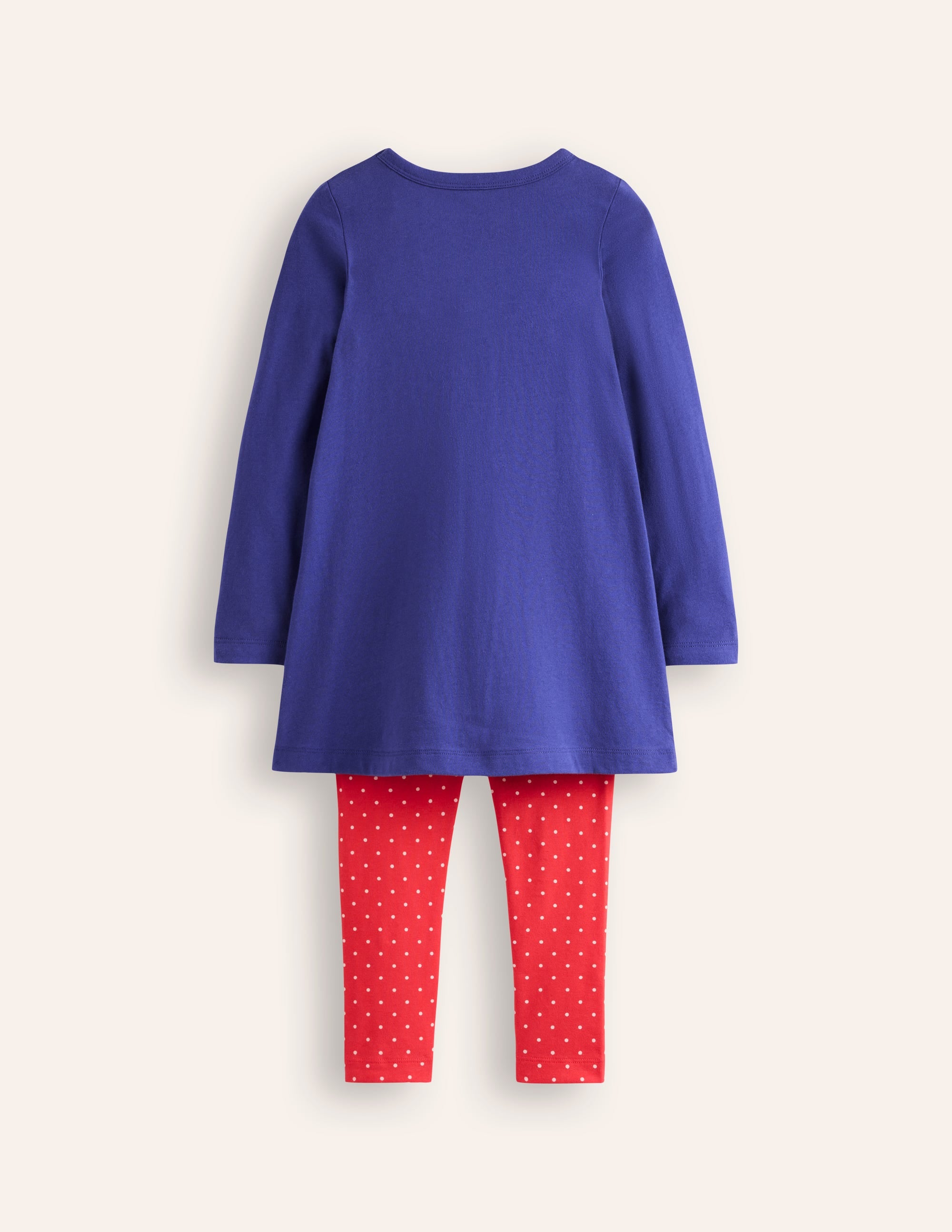 Set aus Tunika und Leggings mit Applikationen-Segelblau, Feen - Image 3
