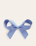 Nœud pour cheveux en gros-grain-Bleu Bébé