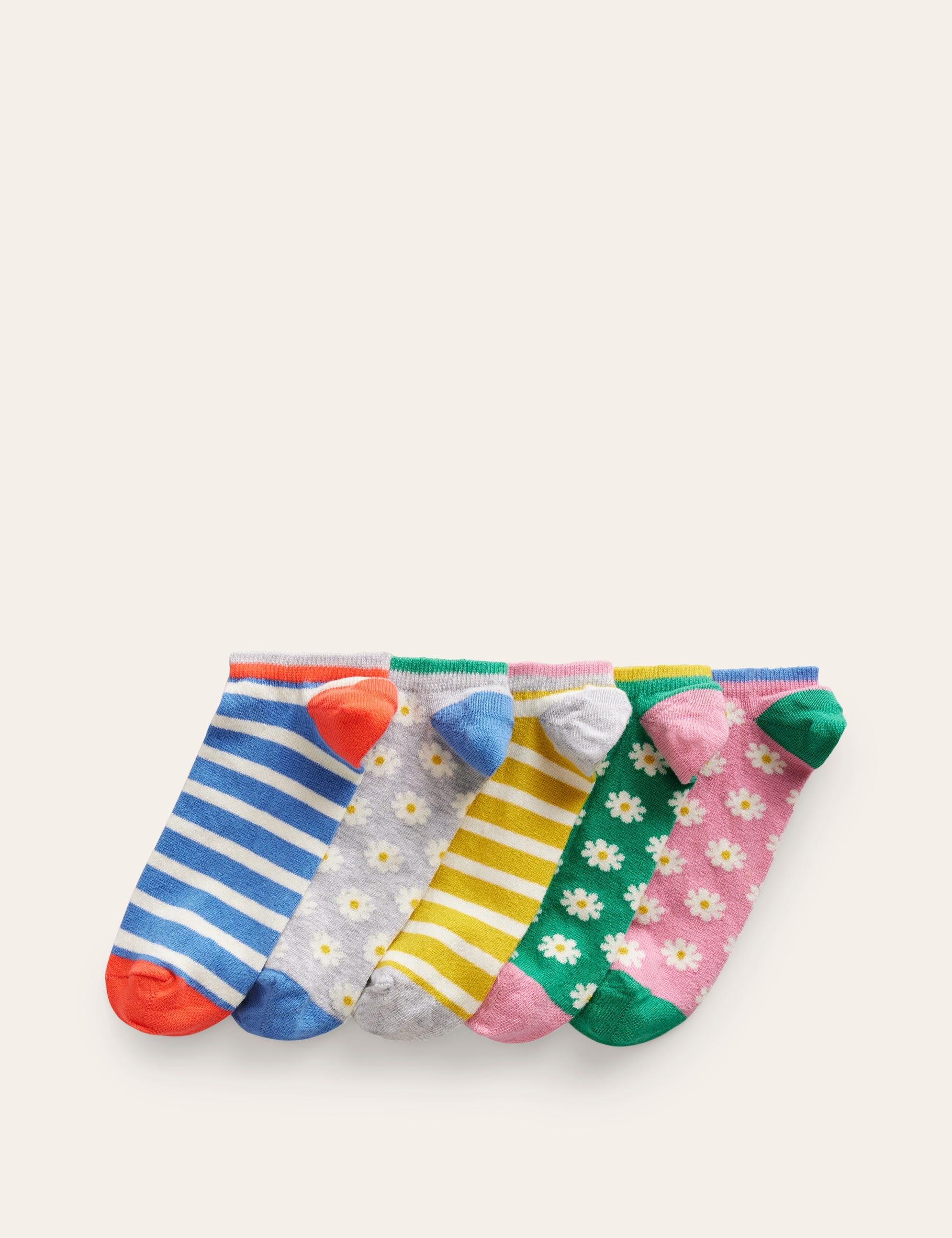 5 paires de chaussettes de sport-Printemps multi - Image 1