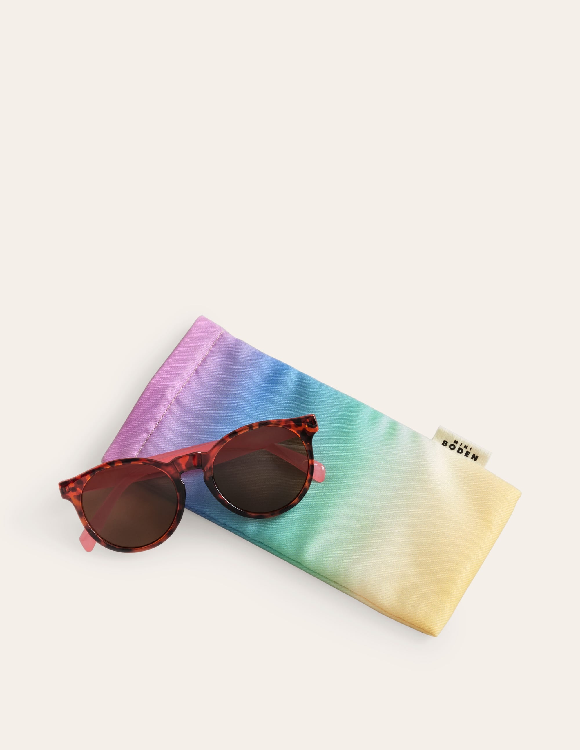 Klassische Sonnenbrille-Herbstbraun - Image 3