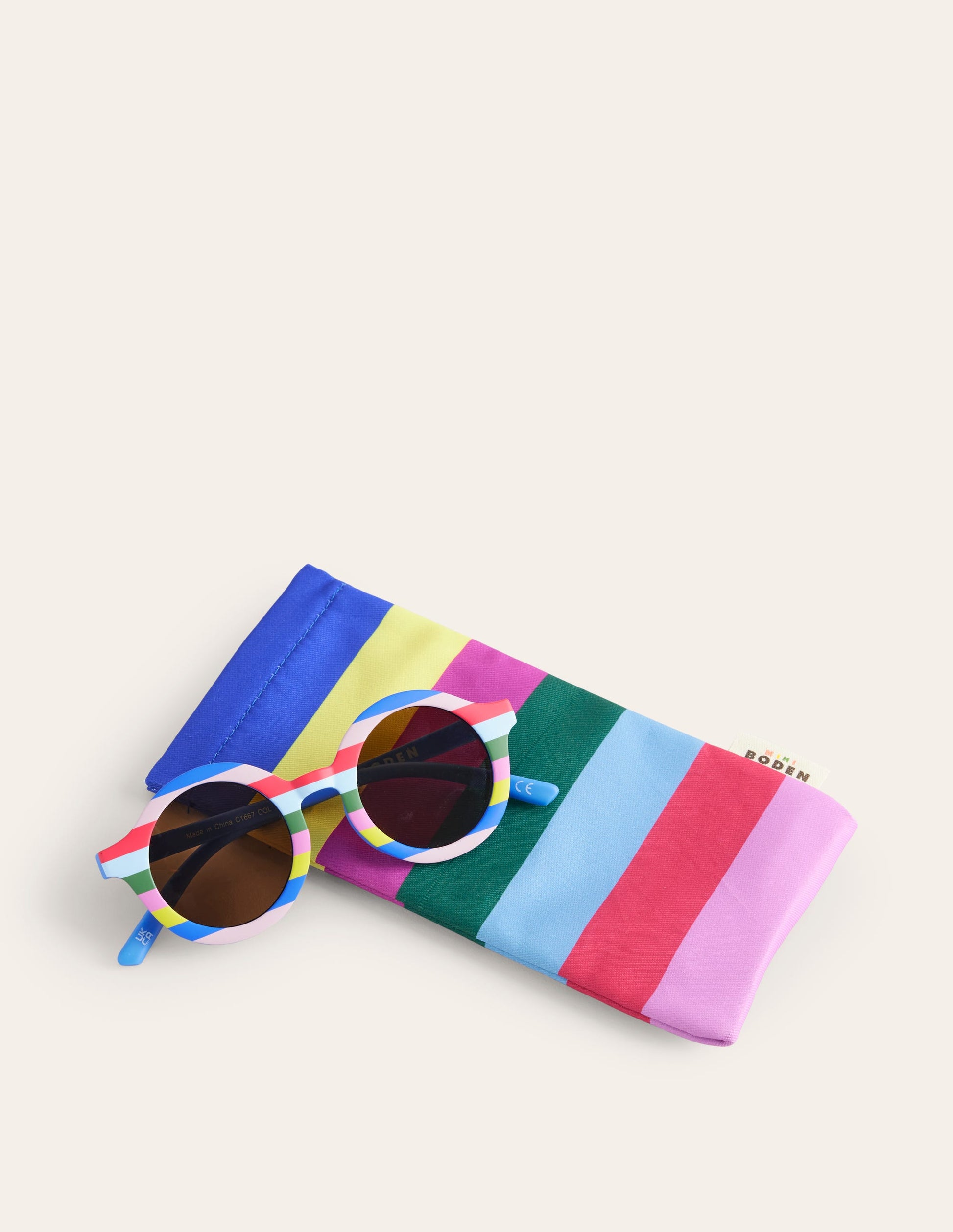 Klassische Sonnenbrille-Regenbogenmuster-3