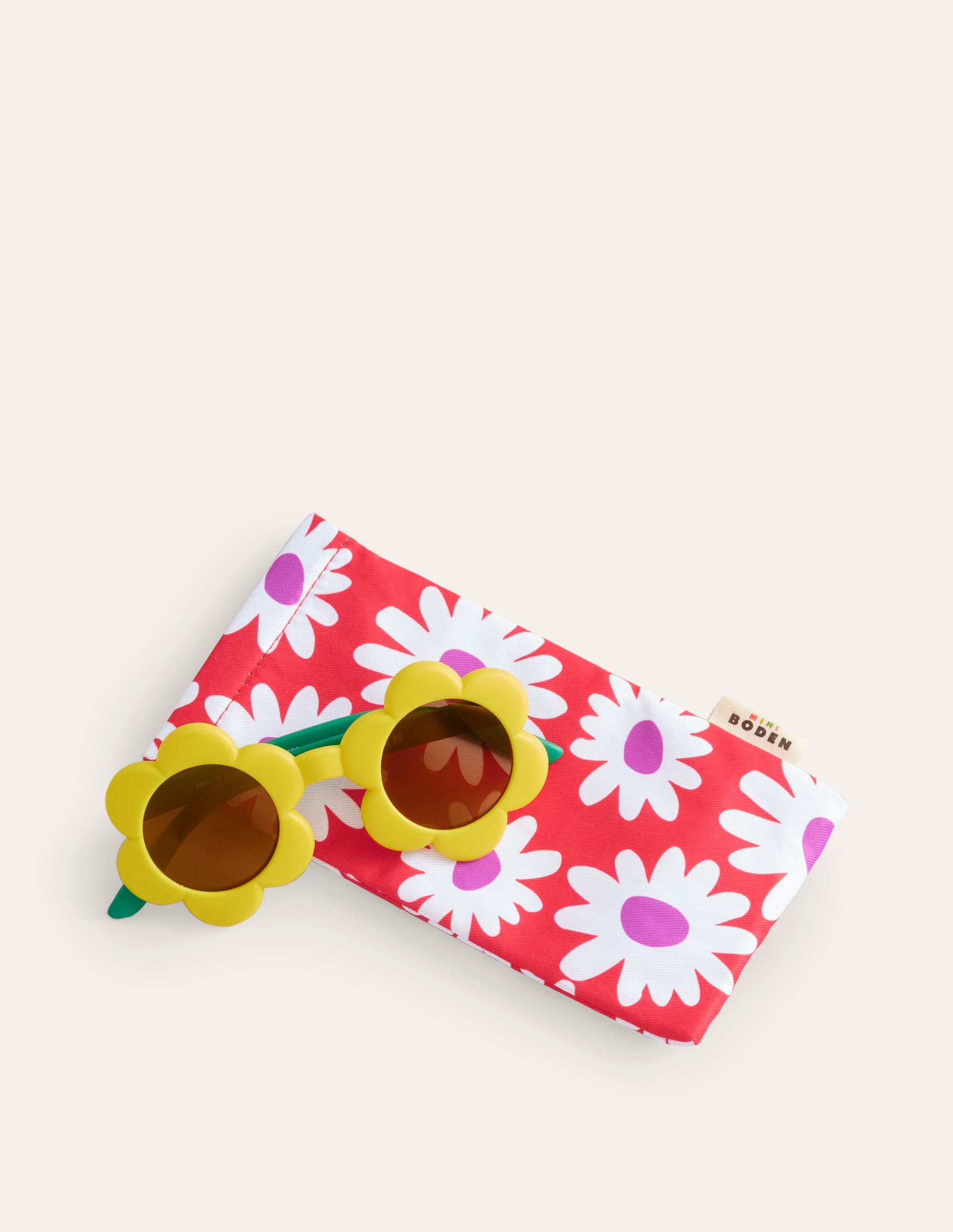 Lustige Sonnenbrille-Gelbe Gänseblümchen - Image 3