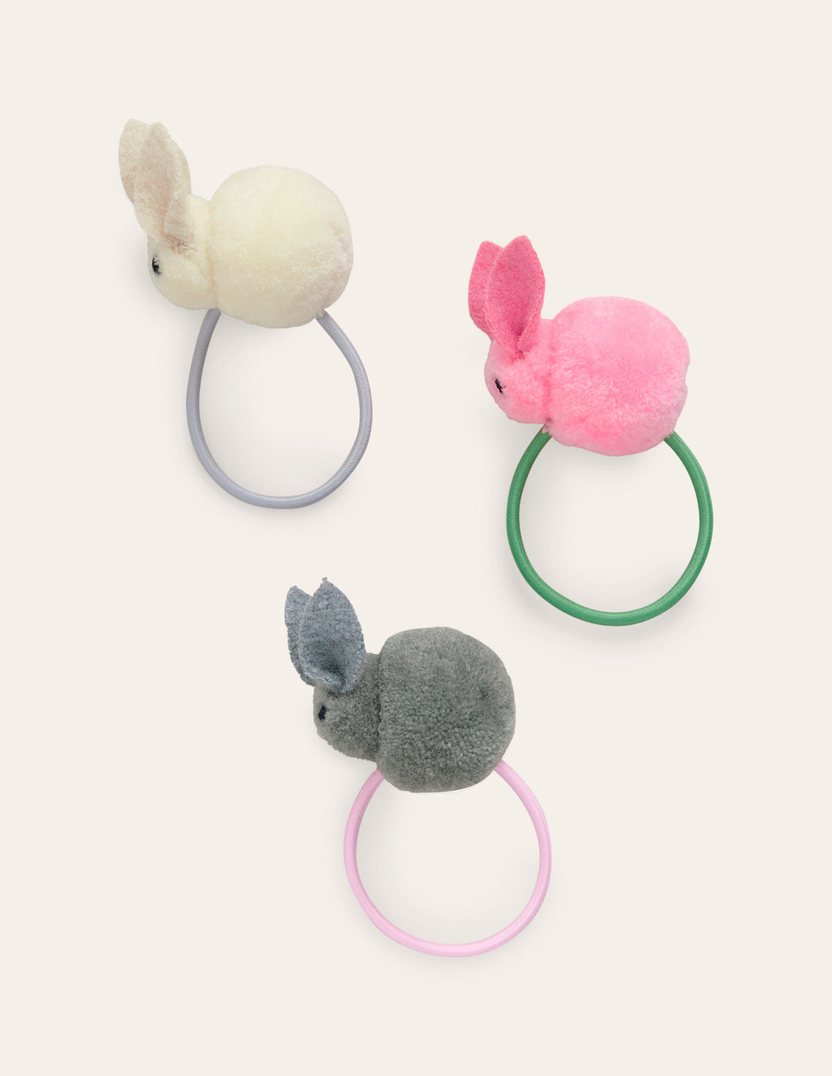 Haarbänder 3er-Pack-Bunt Häschen - Image 1